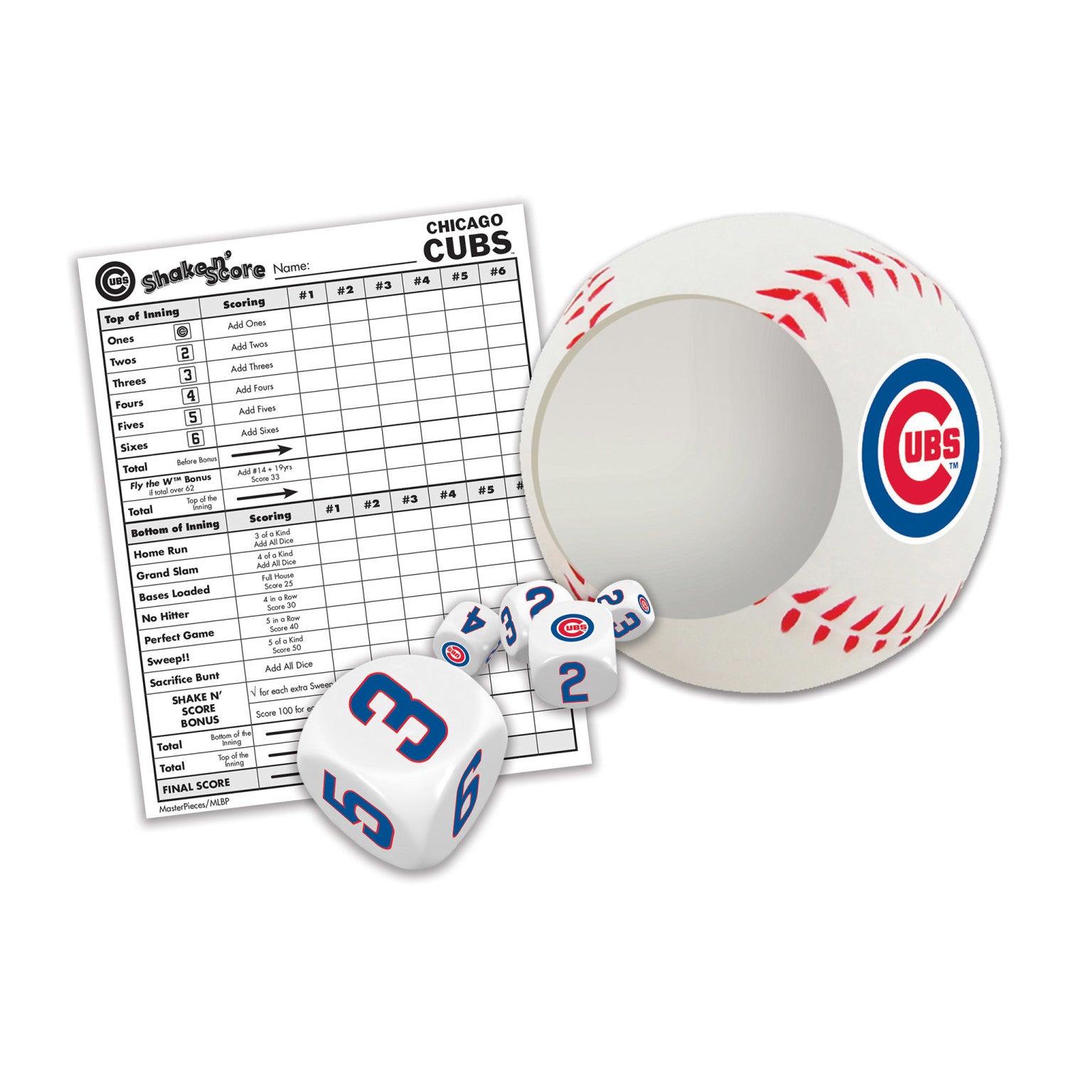 Chicago Cubs MLB Shake N' Score