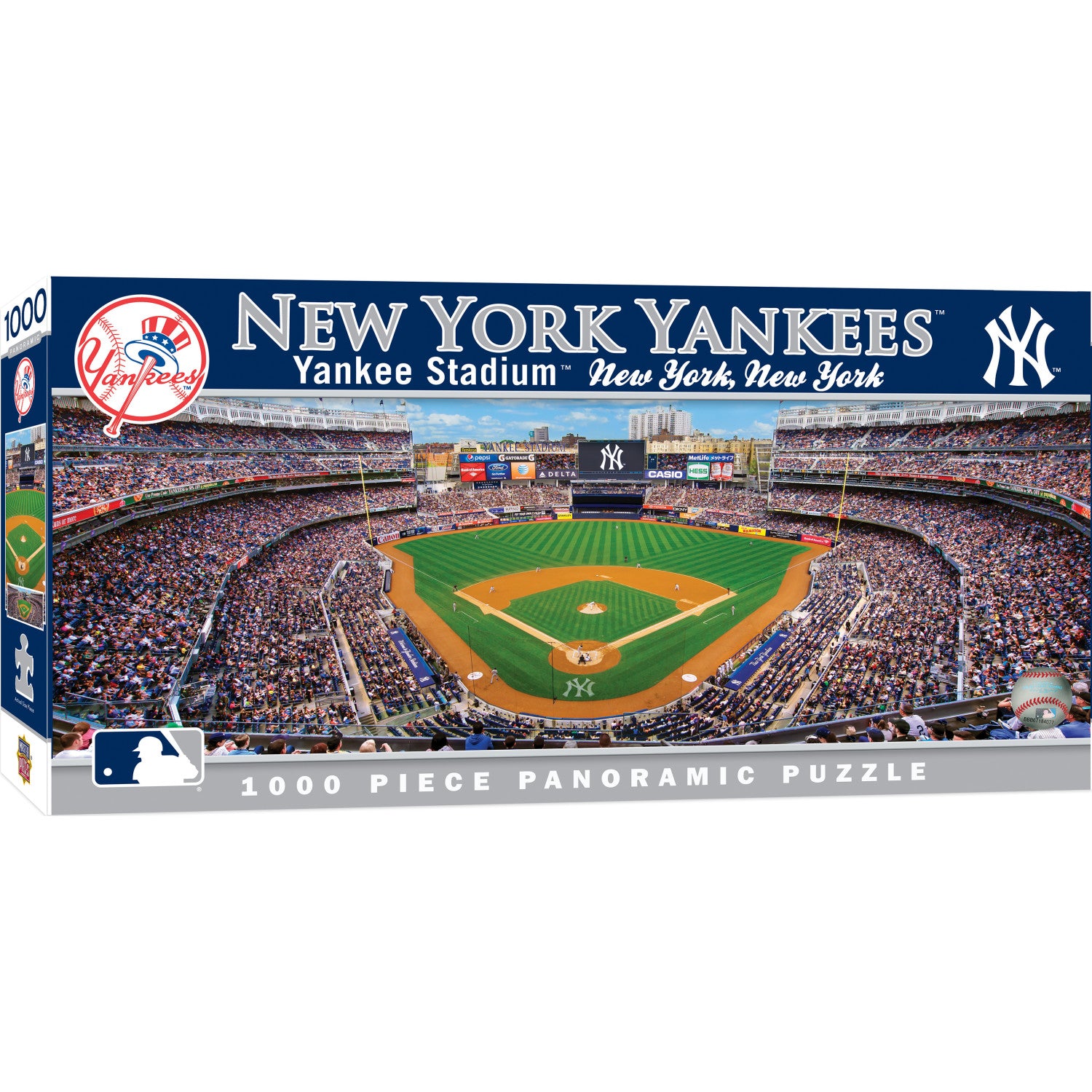 New York Yankees - 1000 Piece Panoramic Jigsaw Puzzle