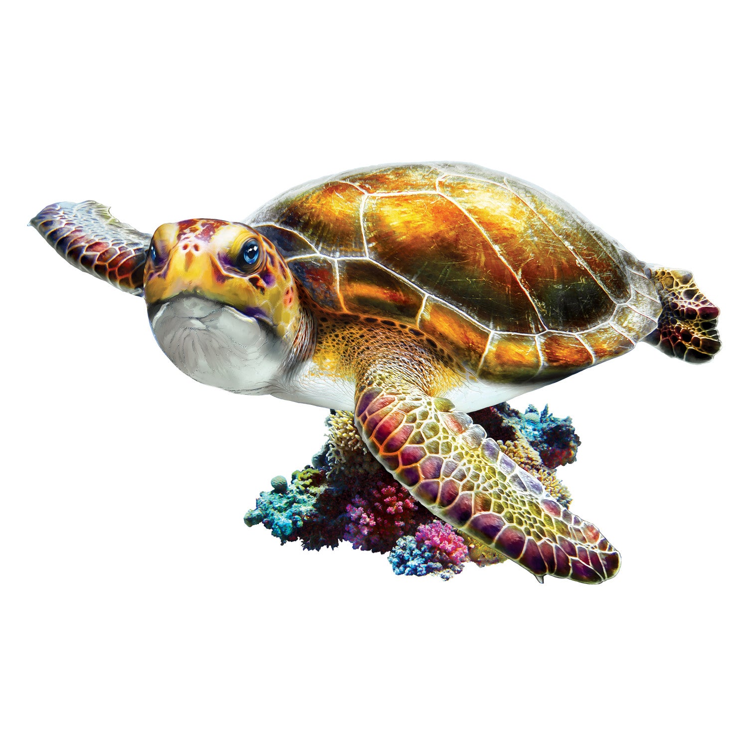 Sea Turtle 100 Piece Squzzle