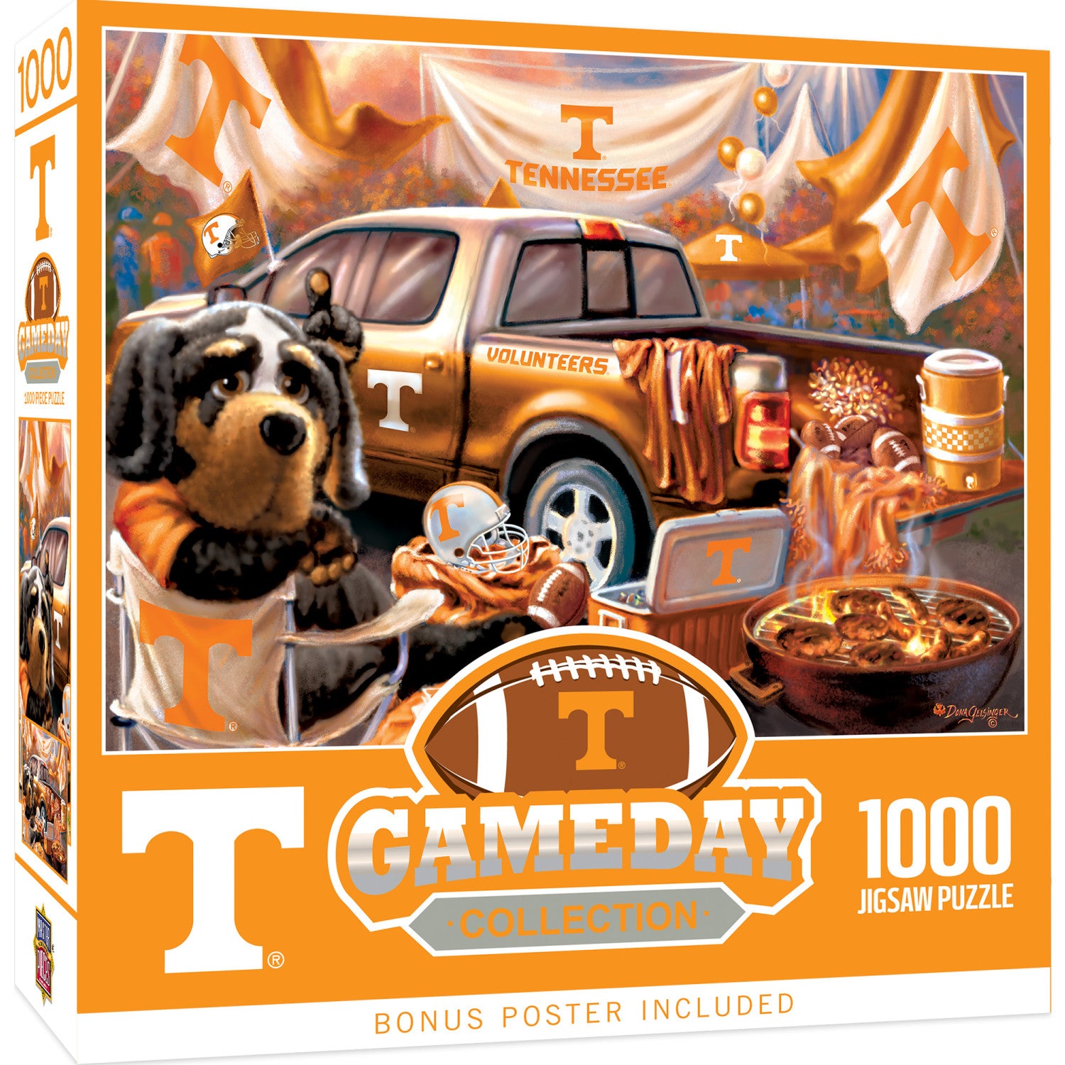 Tennessee Volunteers - Gameday 1000 Piece Jigsaw Puzzle