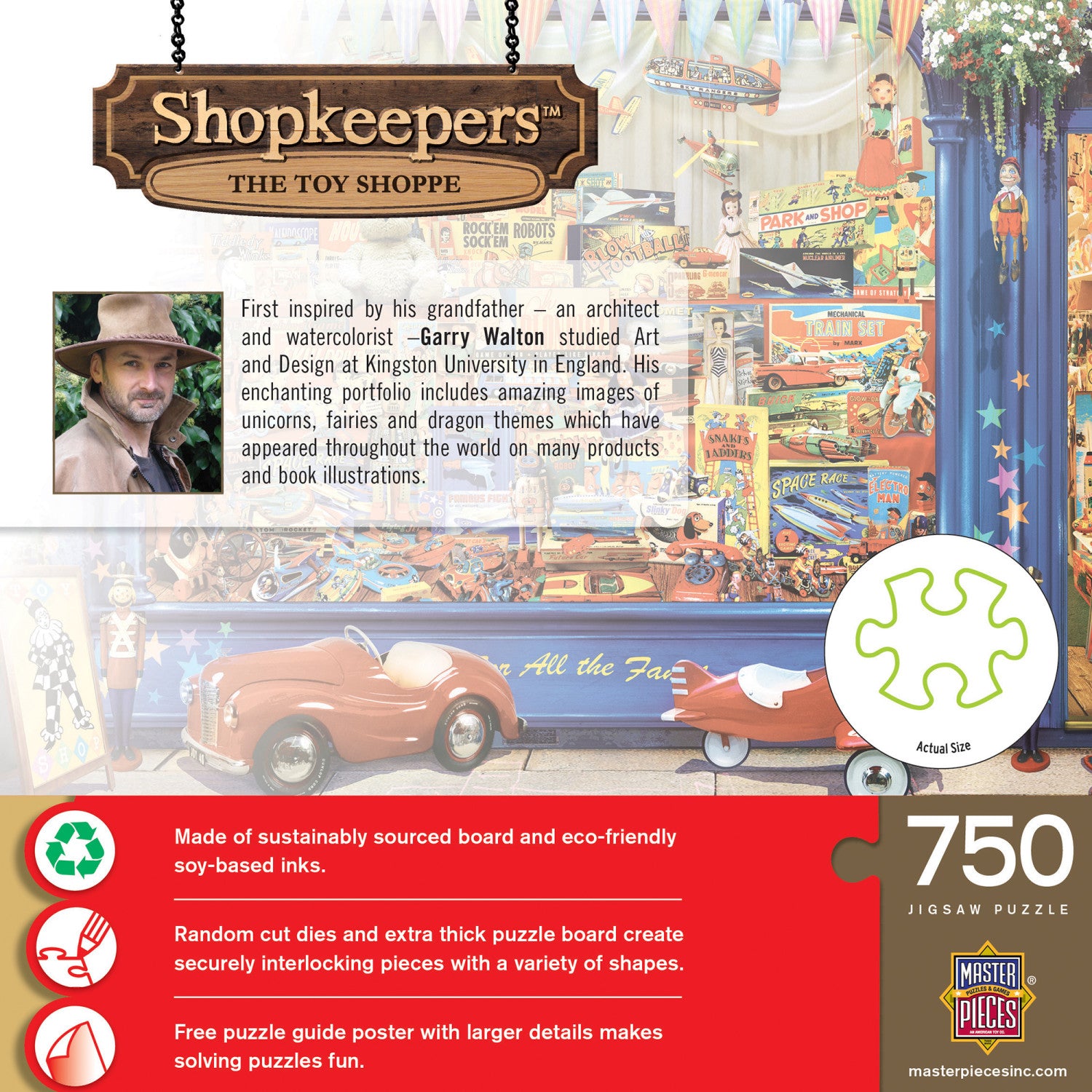 Shopkeepers - The Toy Shoppe 750 Piece Jigsaw Puzzle