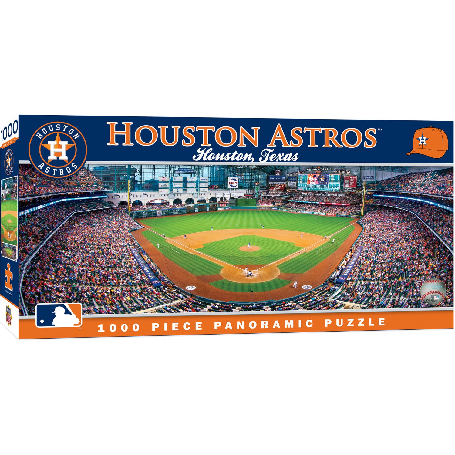 Houston Astros - 1000 Piece Panoramic Jigsaw Puzzle