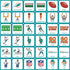Miami Dolphins NFL Matching Game