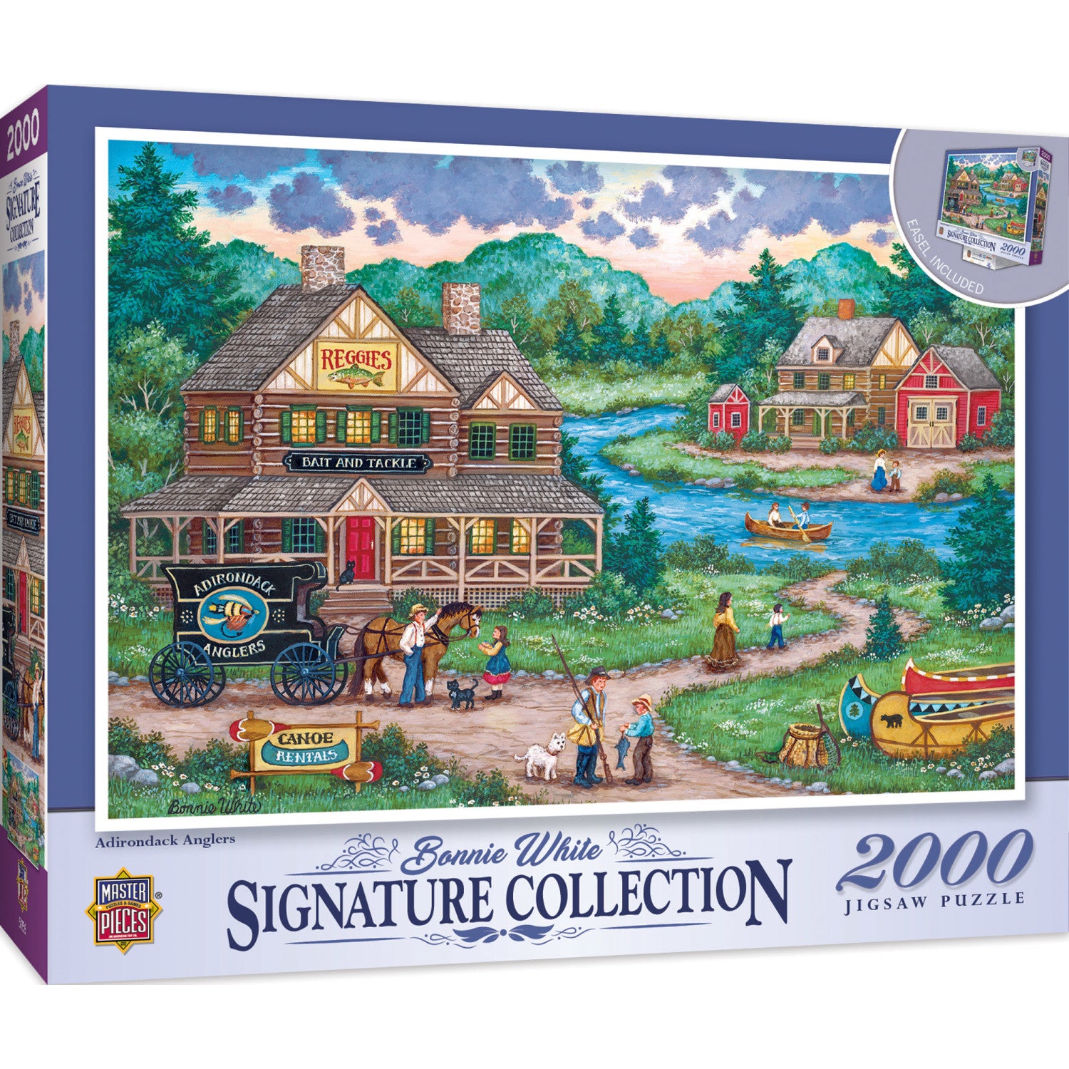 Signature Collection - Adirondack Anglers 2000 Piece Jigsaw Puzzle
