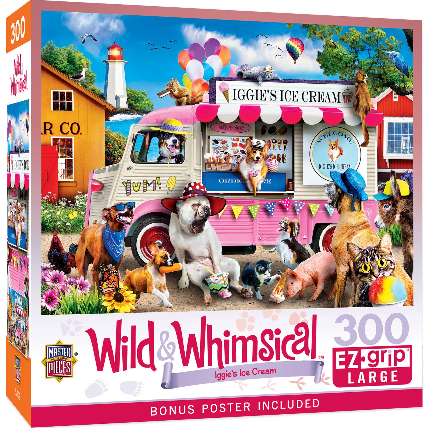 Wild & Whimsical - Iggy's Ice Cream 300 Piece EZ Grip Jigsaw Puzzle