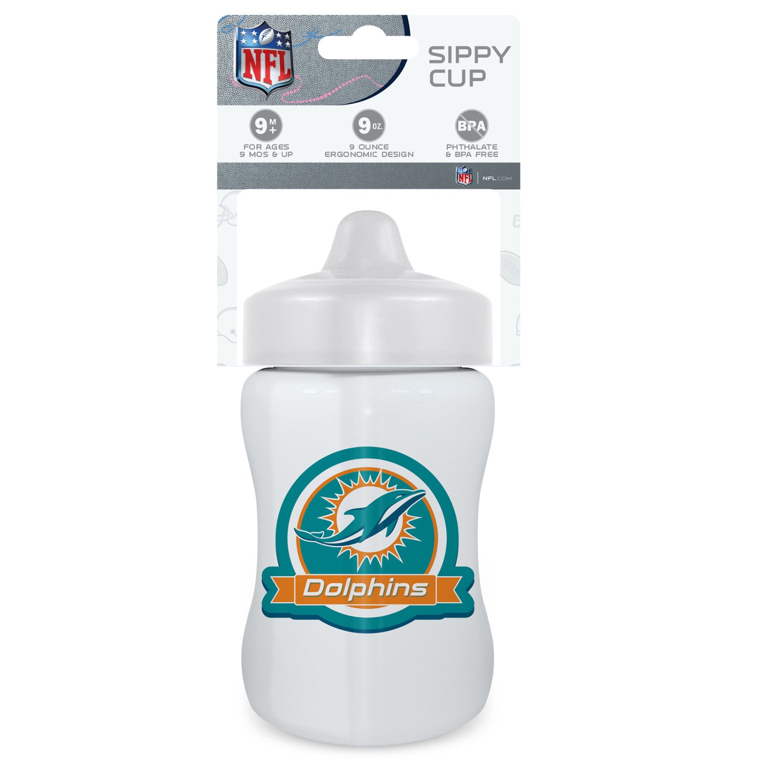 Miami Dolphins NFL Sippy Cup