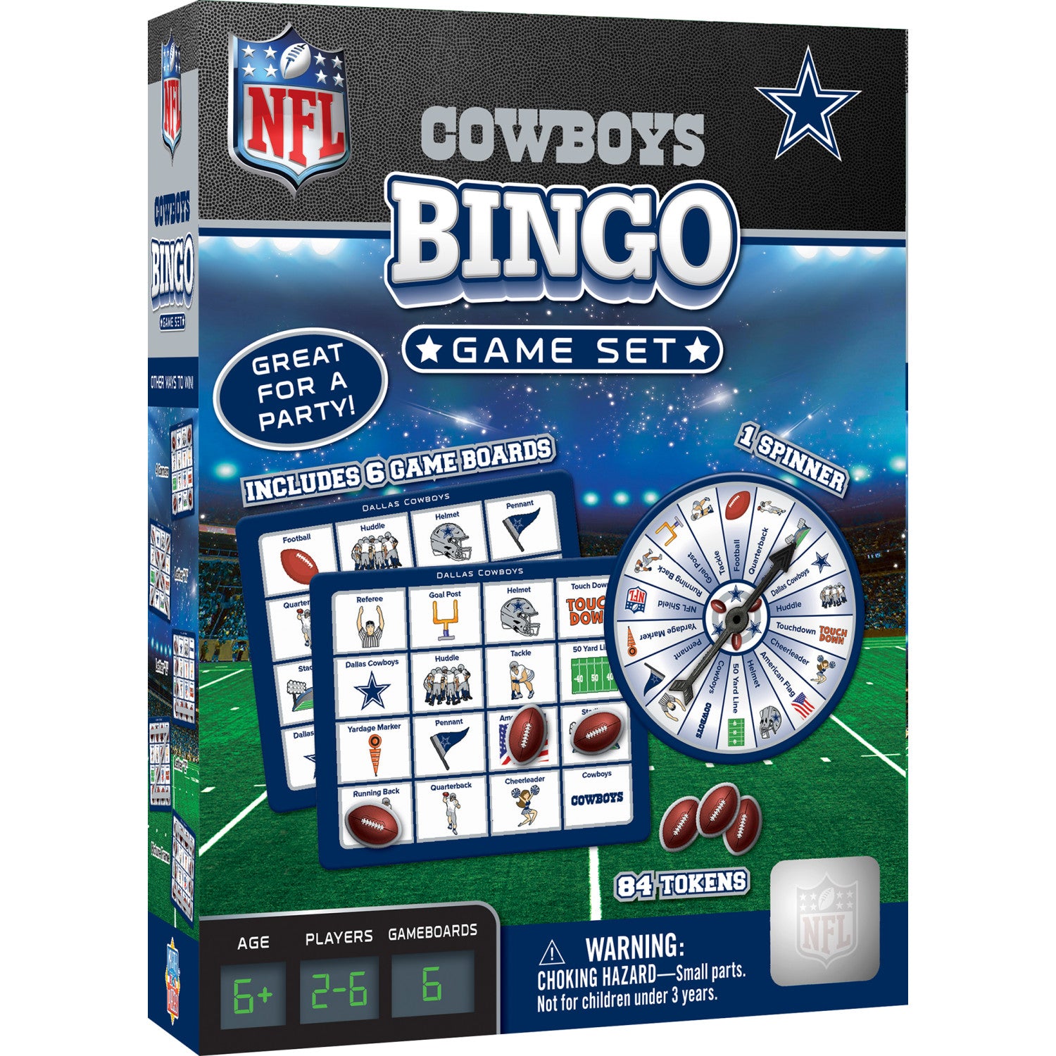 Dallas Cowboys Bingo Game