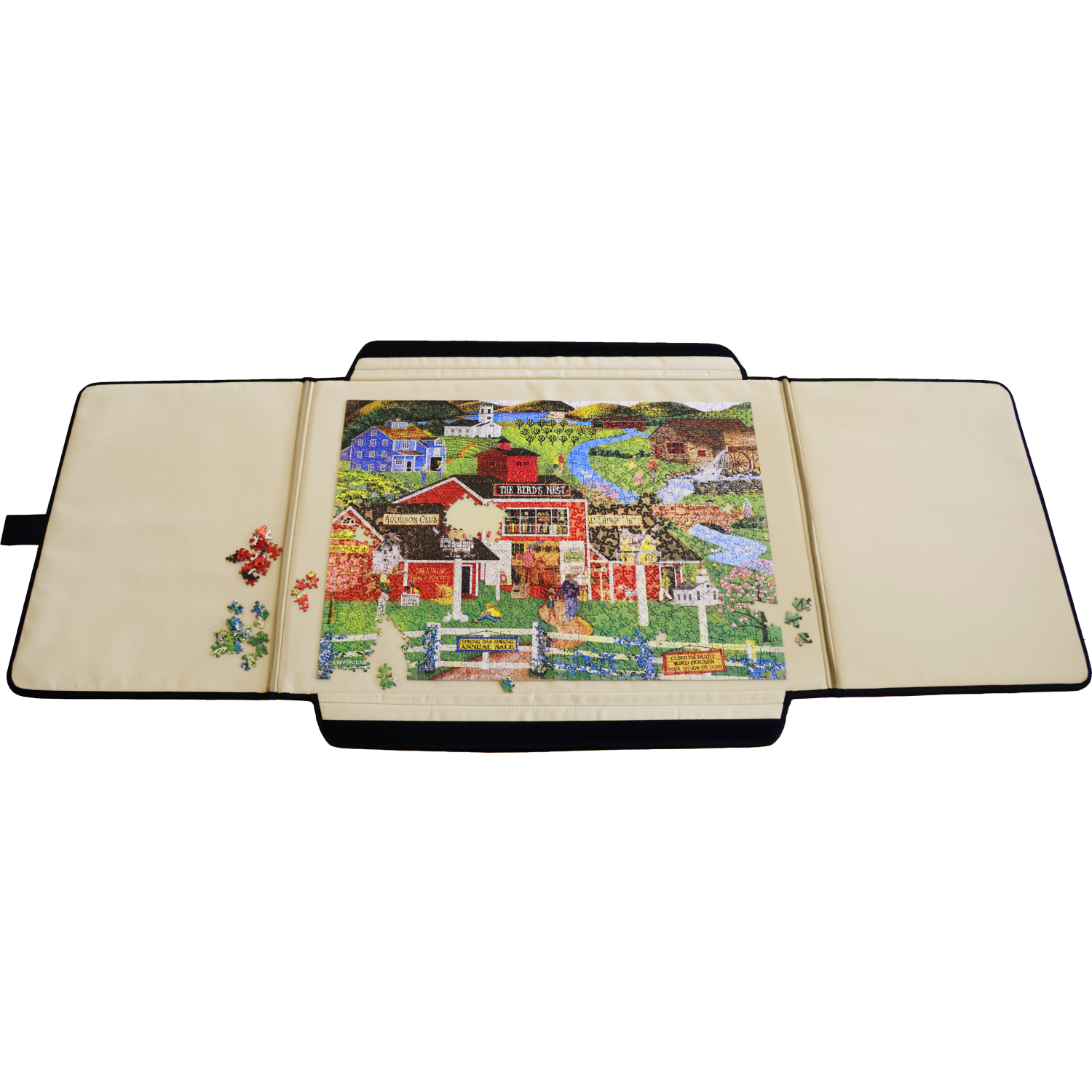 Foldable Fabric Puzzle Mat - 22.83"x31.89"