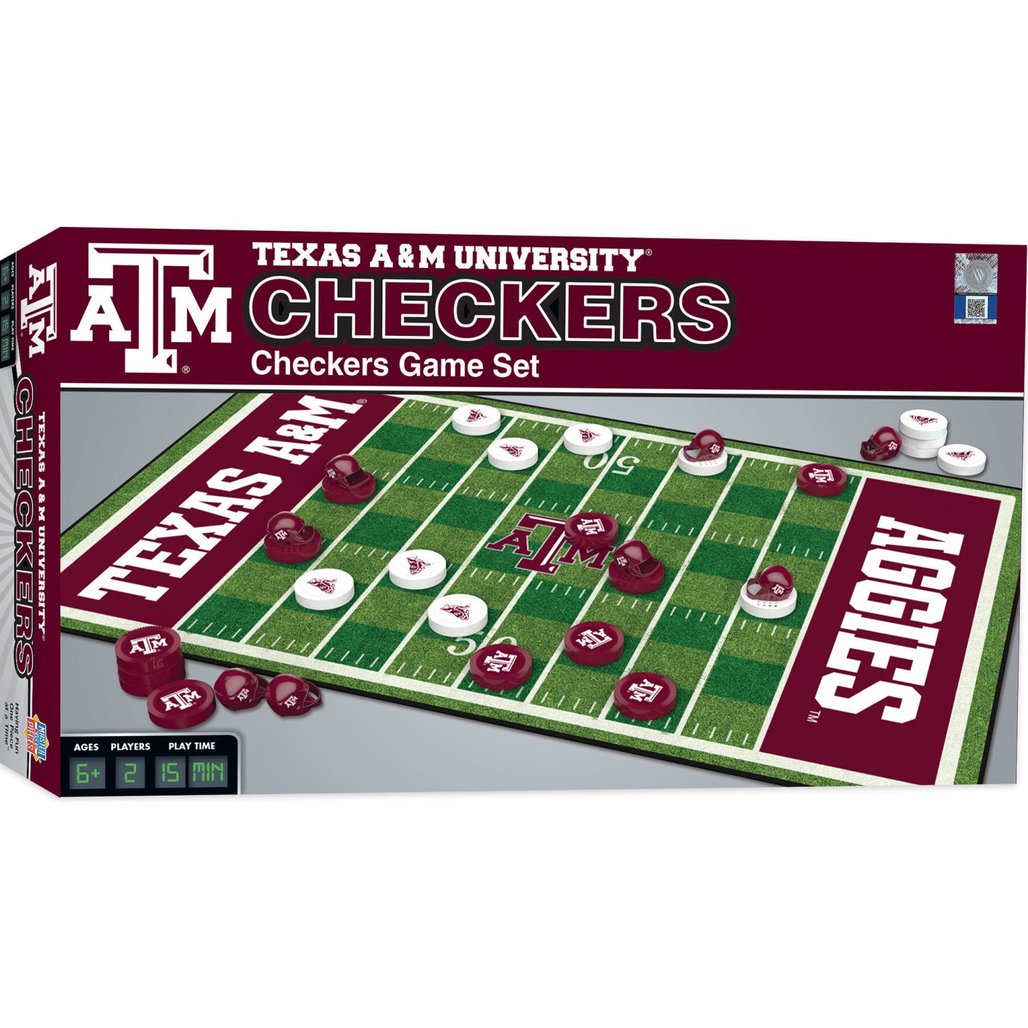 Texas A&M Aggies Checkers Board Game
