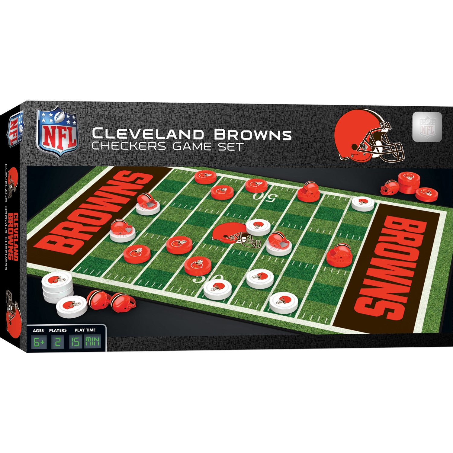 Cleveland Browns Checkers Board Game