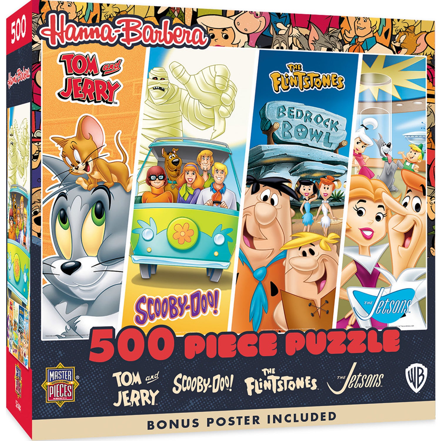 Hanna Barbera - Classics 500 Piece Puzzle