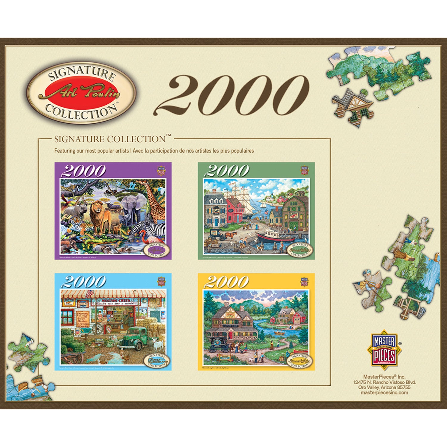 Signature Collection - Ocean Park 2000 Piece Jigsaw Puzzle
