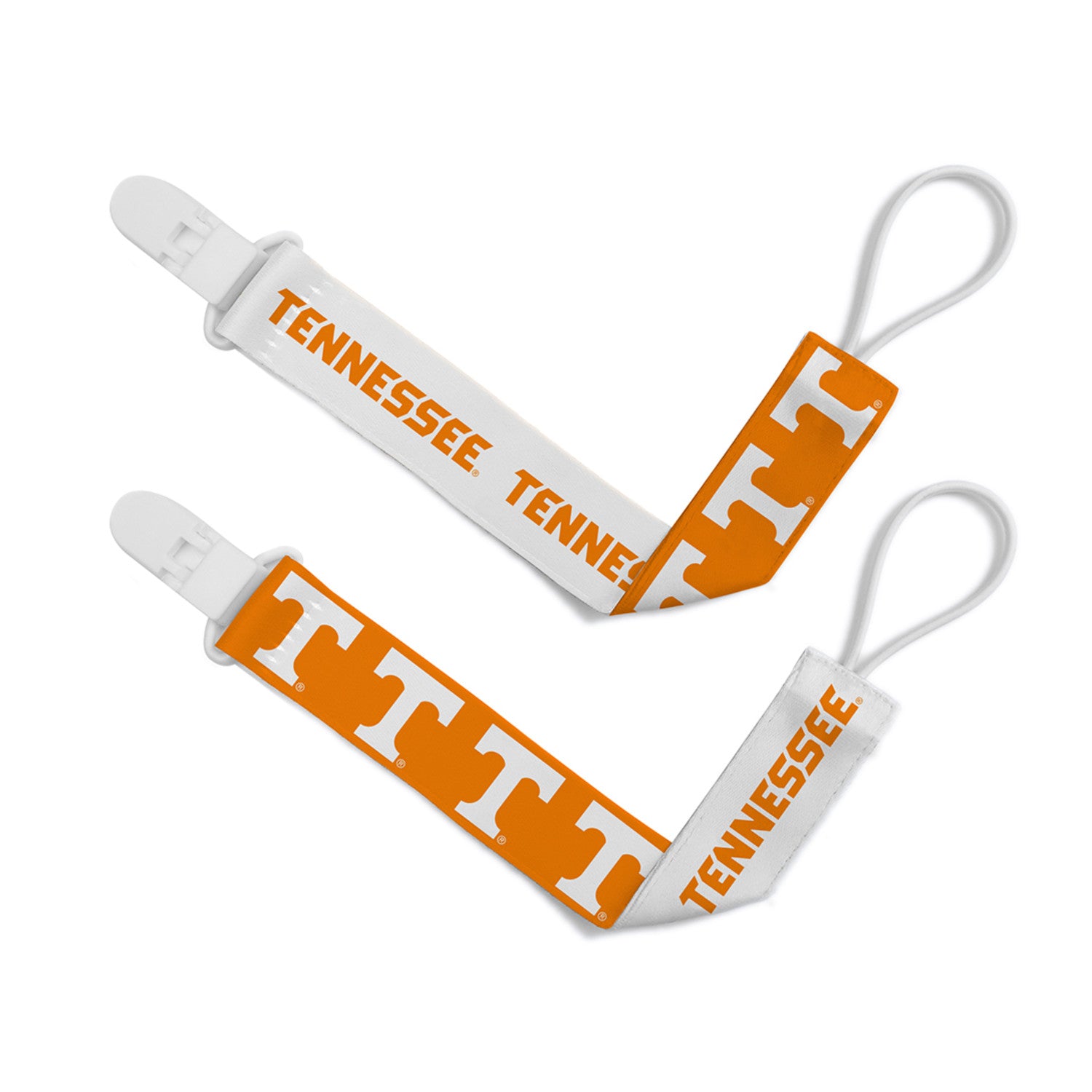 Tennessee Volunteers - Pacifier Clip 2-Pack