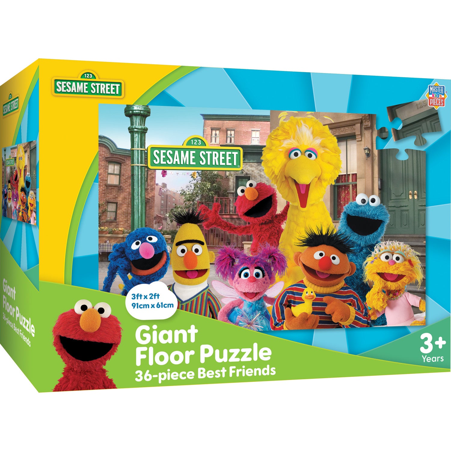 Sesame Street - Best Friends 36 Piece Kids Puzzle  MasterPieces –  MasterPieces Puzzle Company INC