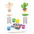 Cactus Wind Chime - Small Wood Craft Kit