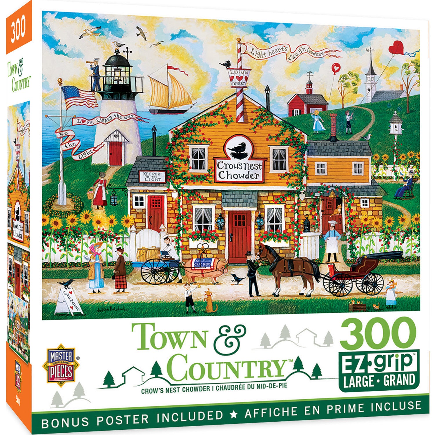 Town & Country - Crow's Nest Chowder 300 Piece EZ Grip Jigsaw Puzzle