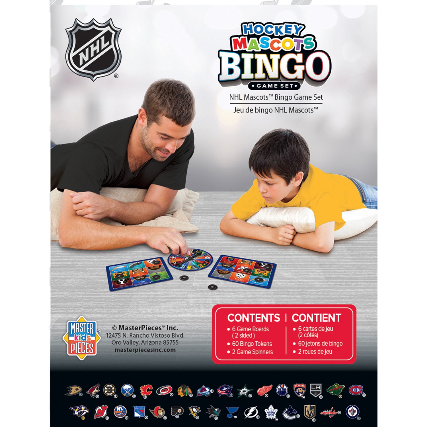 NHL - League Bingo Game
