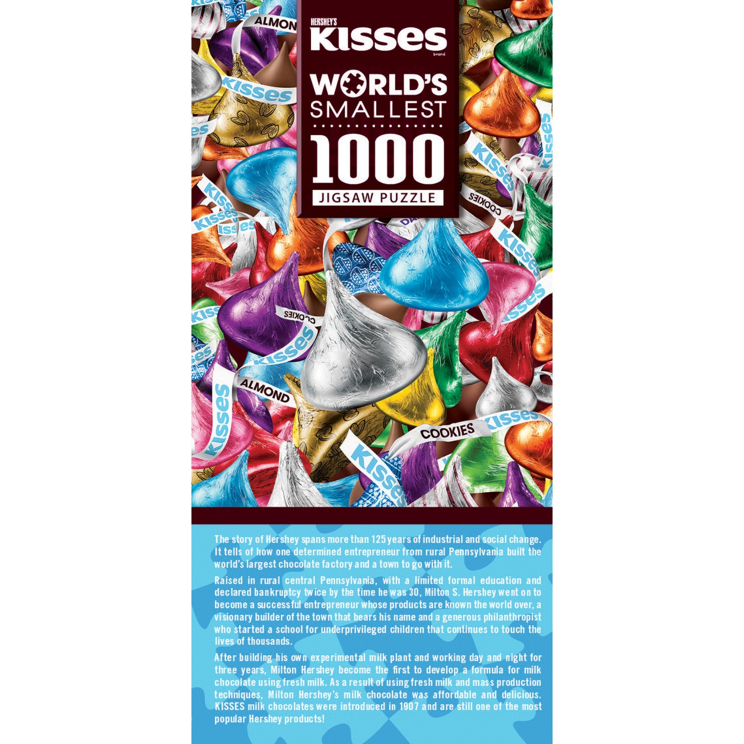 World's Smallest - Hershey's Kisses 1000 Piece Jigsaw Puzzle