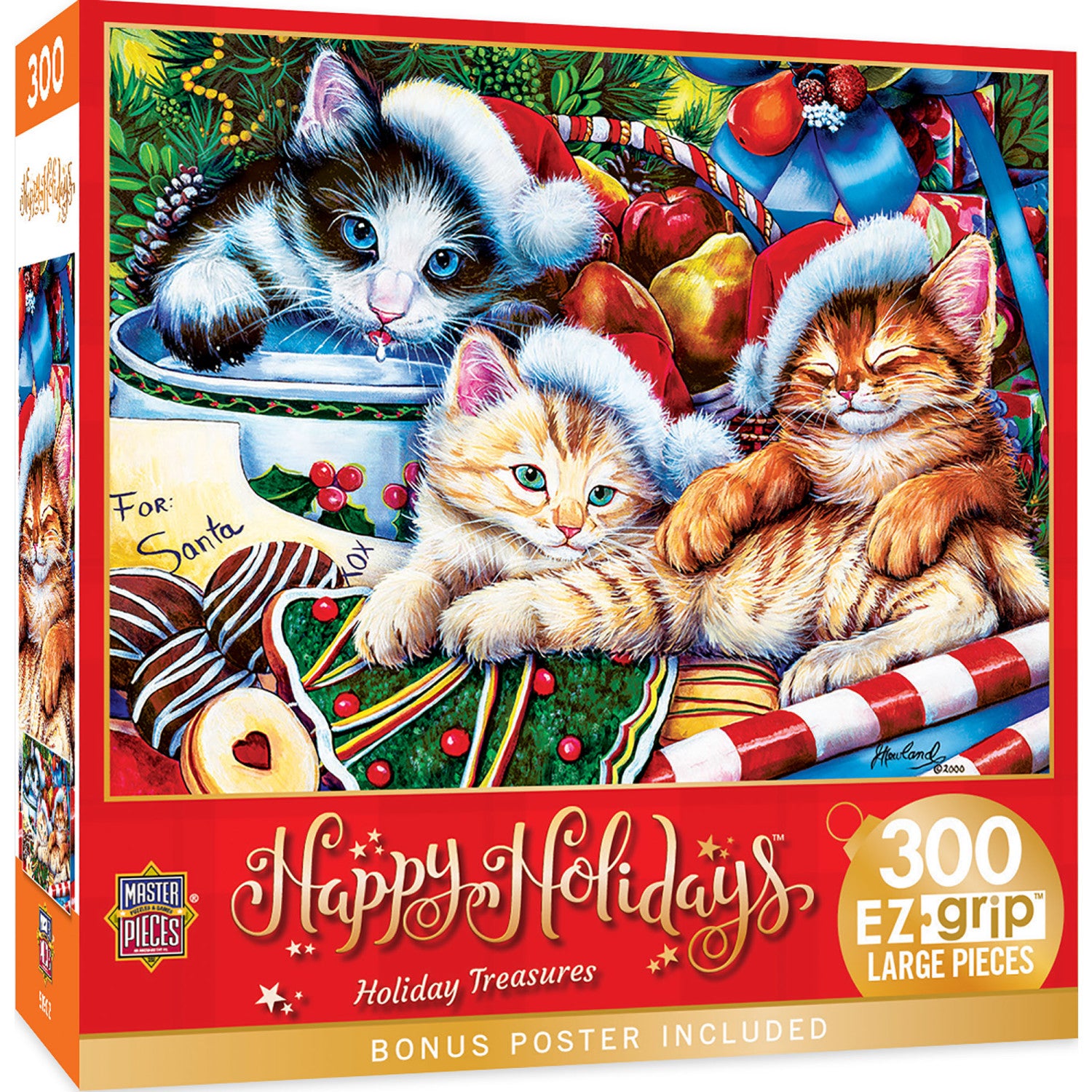 Happy Holidays - Holiday Treasures 300 Piece EZ Grip Jigsaw Puzzle