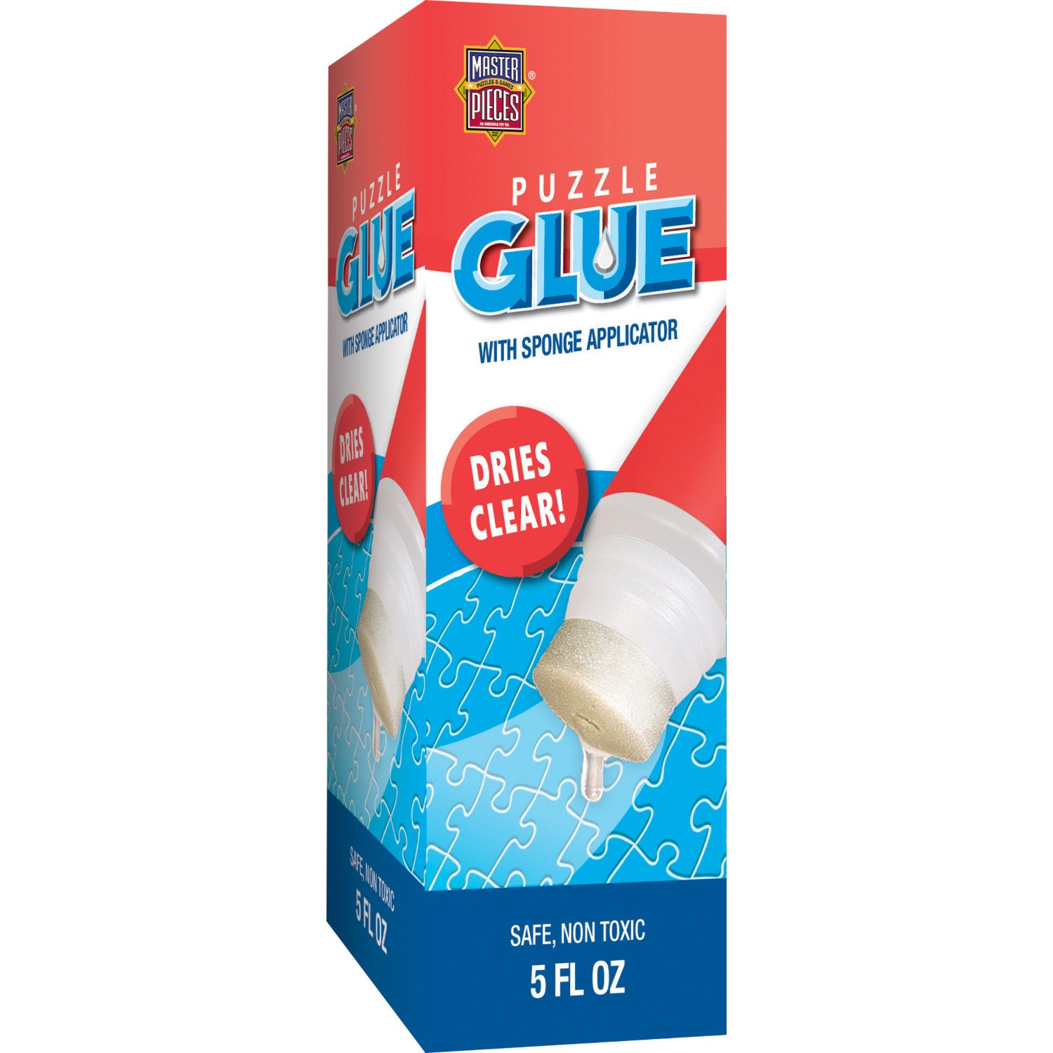Puzzle Glue - 2-Pack 5oz Bottles & Wide Plastic Spreader - StangStuff