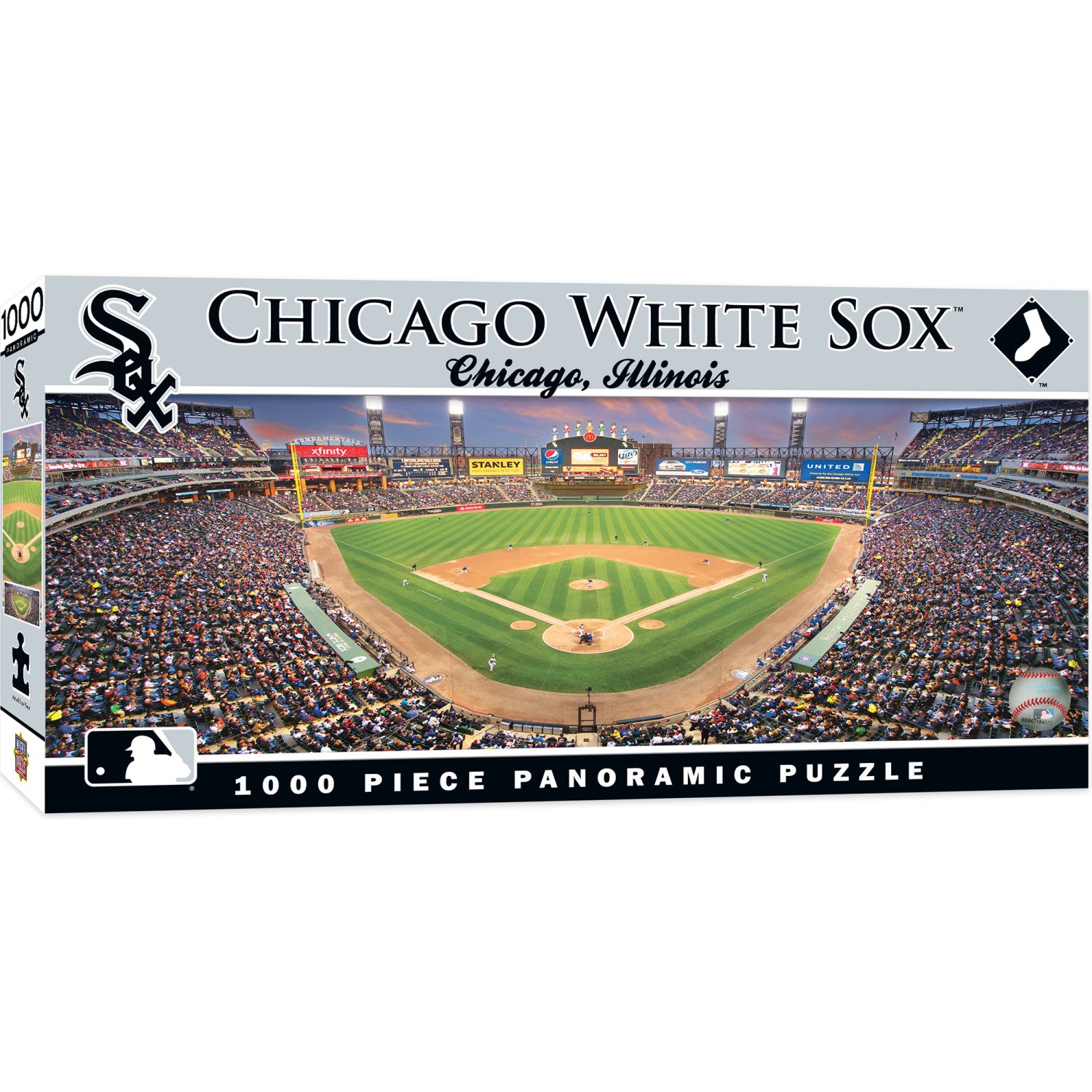 Chicago White Sox - 1000 Piece Panoramic Jigsaw Puzzle