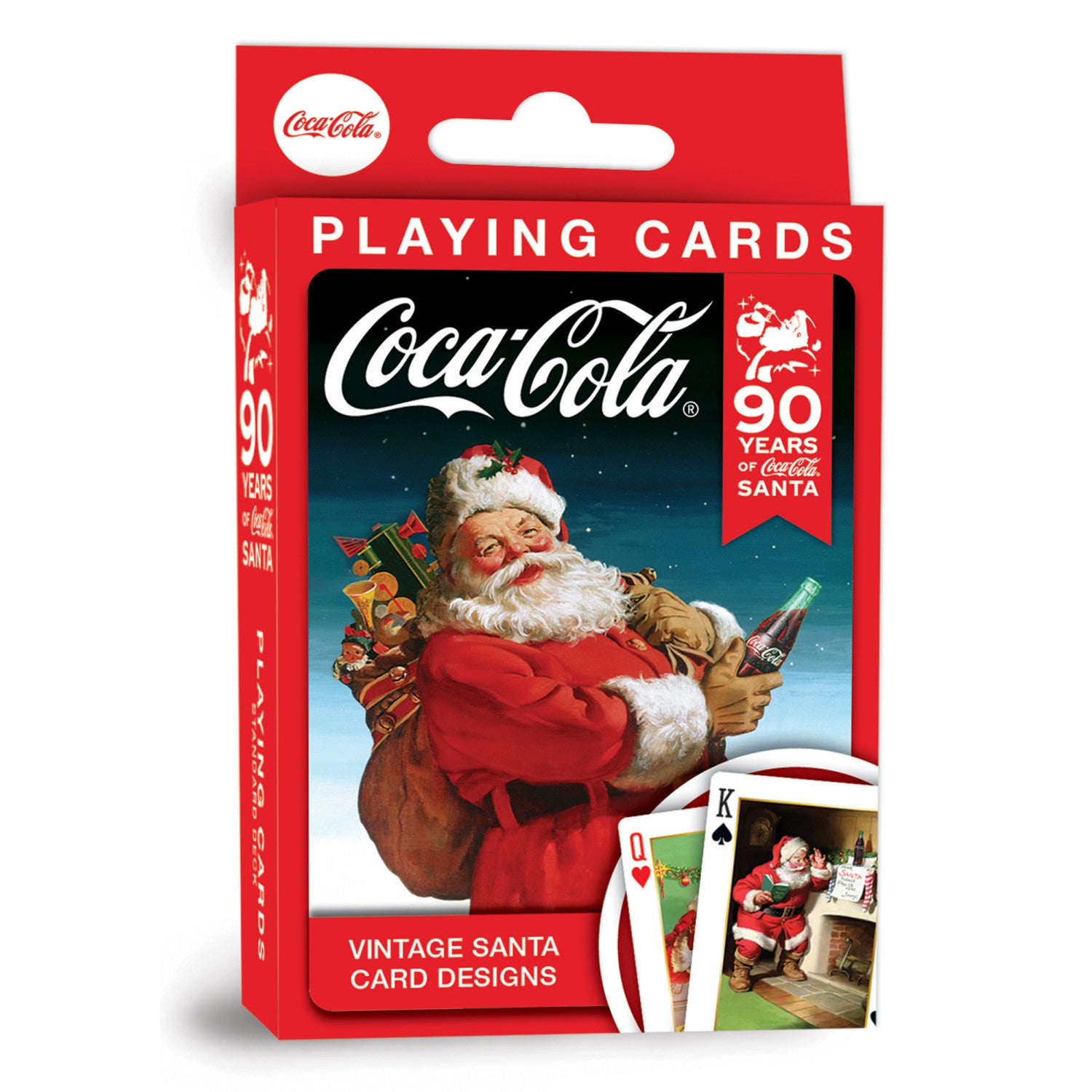Coca-Cola Vintage Santa Playing Cards - 54 Card Deck