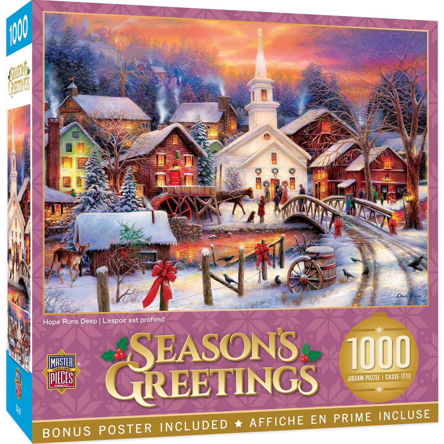 Season's Greetings - Hope Runs Deep 1000 Piece Jigsaw Puzzle