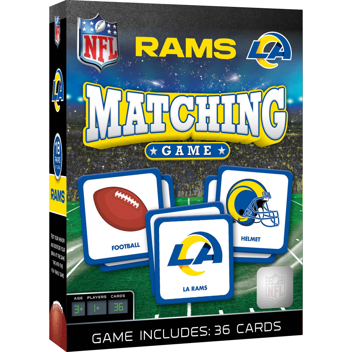 Los Angeles Rams Matching Game