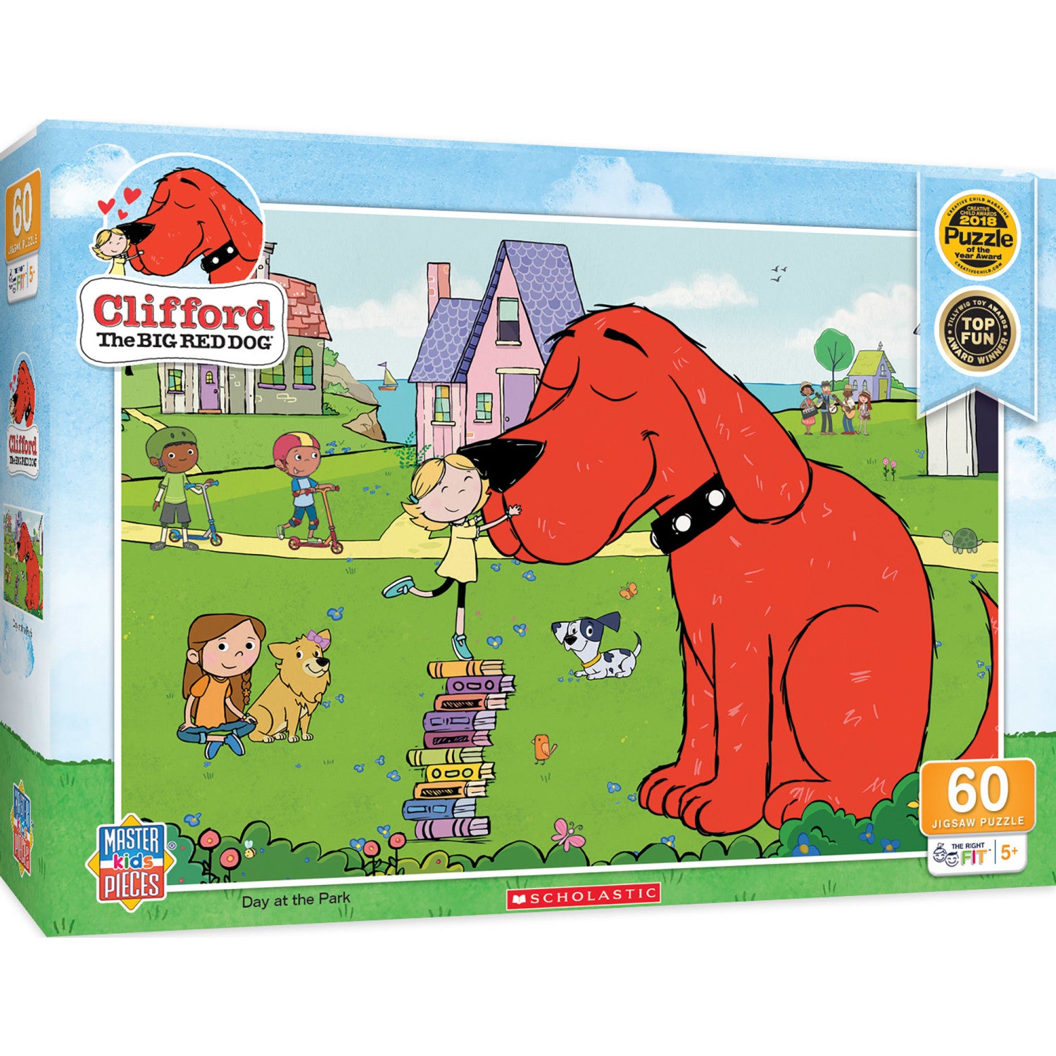 Clifford - Day at the Park 60 Piece Jigsaw Puzzle
