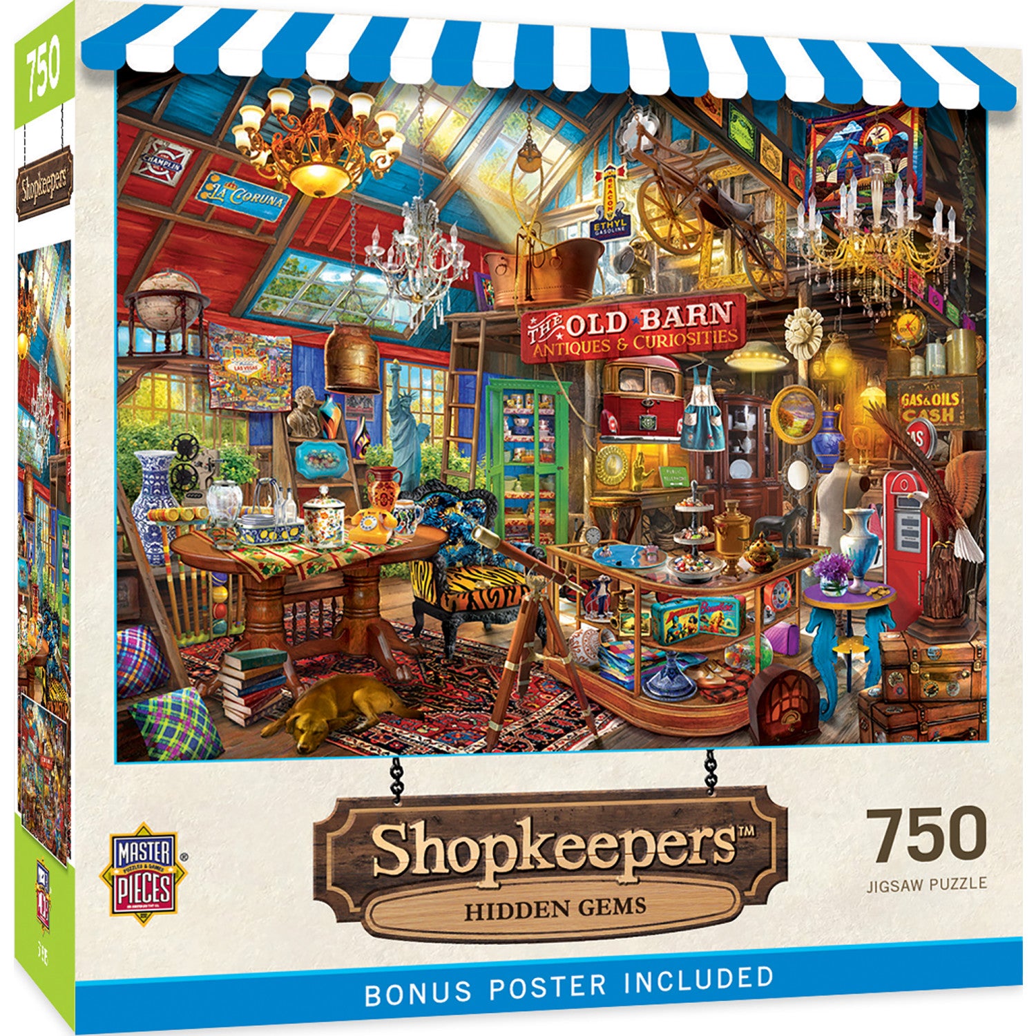 Shopkeepers - Hidden Gems 750 Piece Jigsaw Puzzle