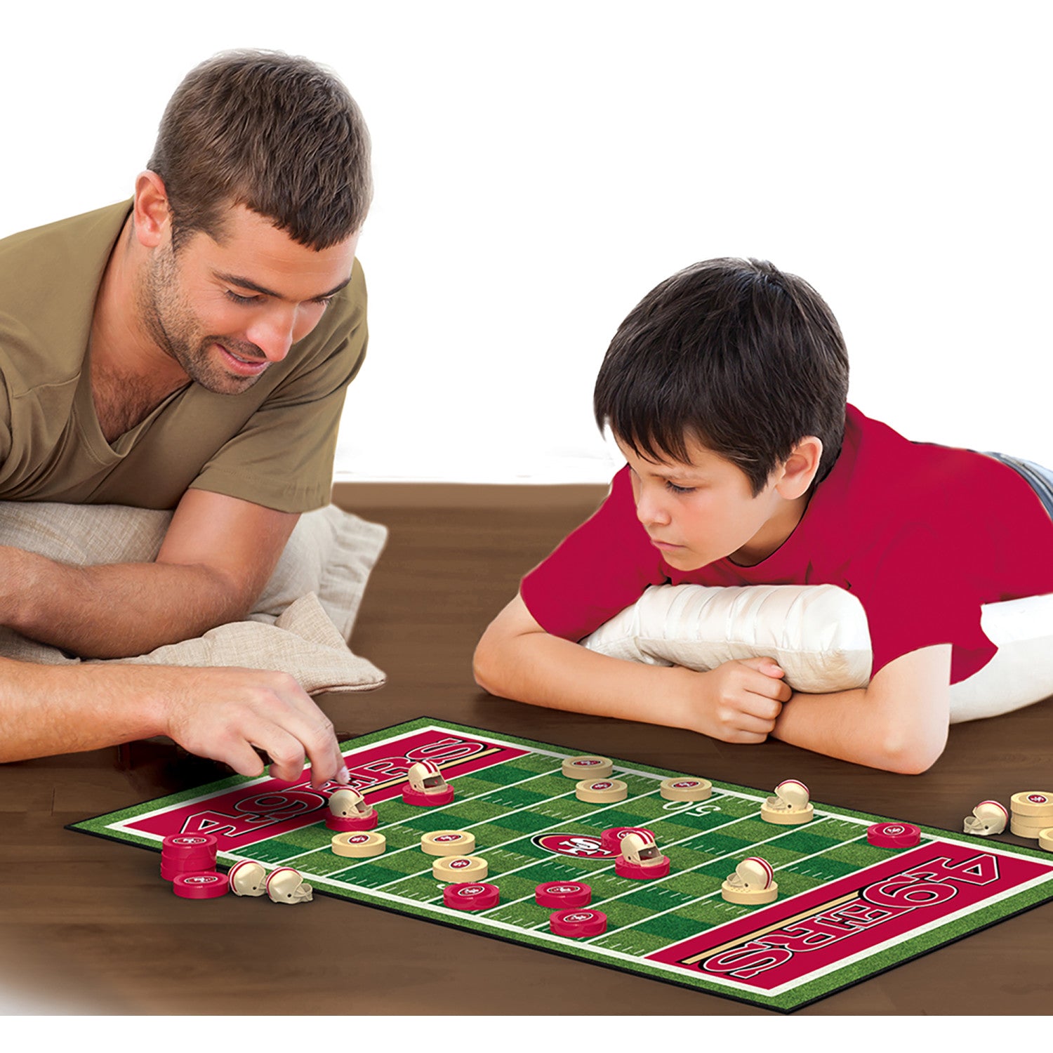 San Francisco 49ers Checkers Board Game