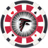 Atlanta Falcons NFL Poker Chips 100pc