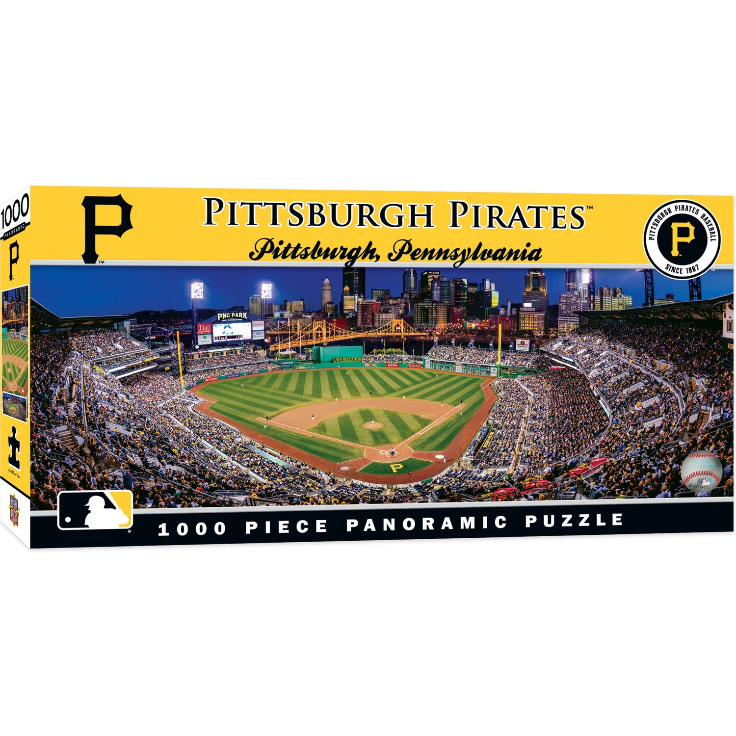 Pittsburgh Pirates - 1000 Piece Panoramic Jigsaw Puzzle