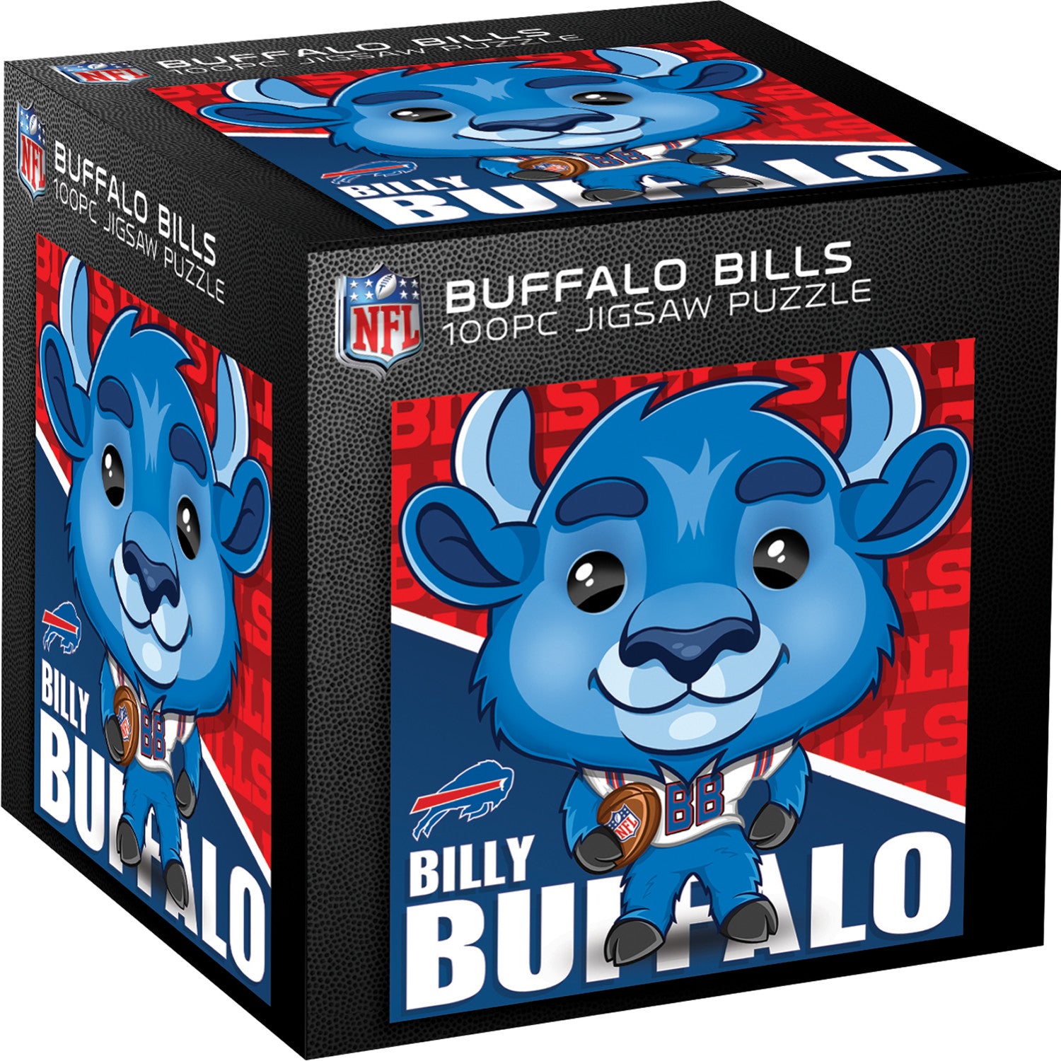 Billy Buffalo - Buffalo Bills Mascot 100 Piece Jigsaw Puzzle