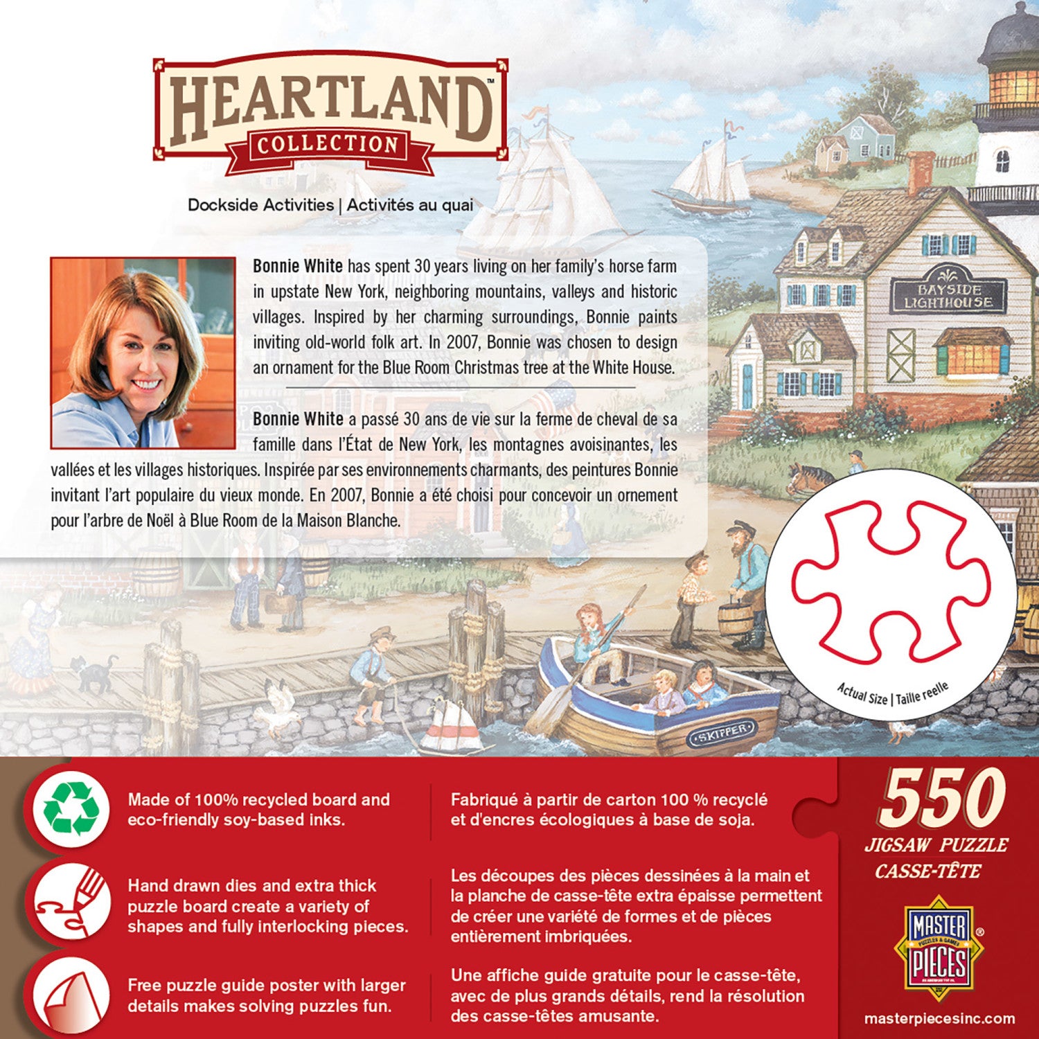 Heartland - Dockside Activities 550 Piece Jigsaw Puzzle