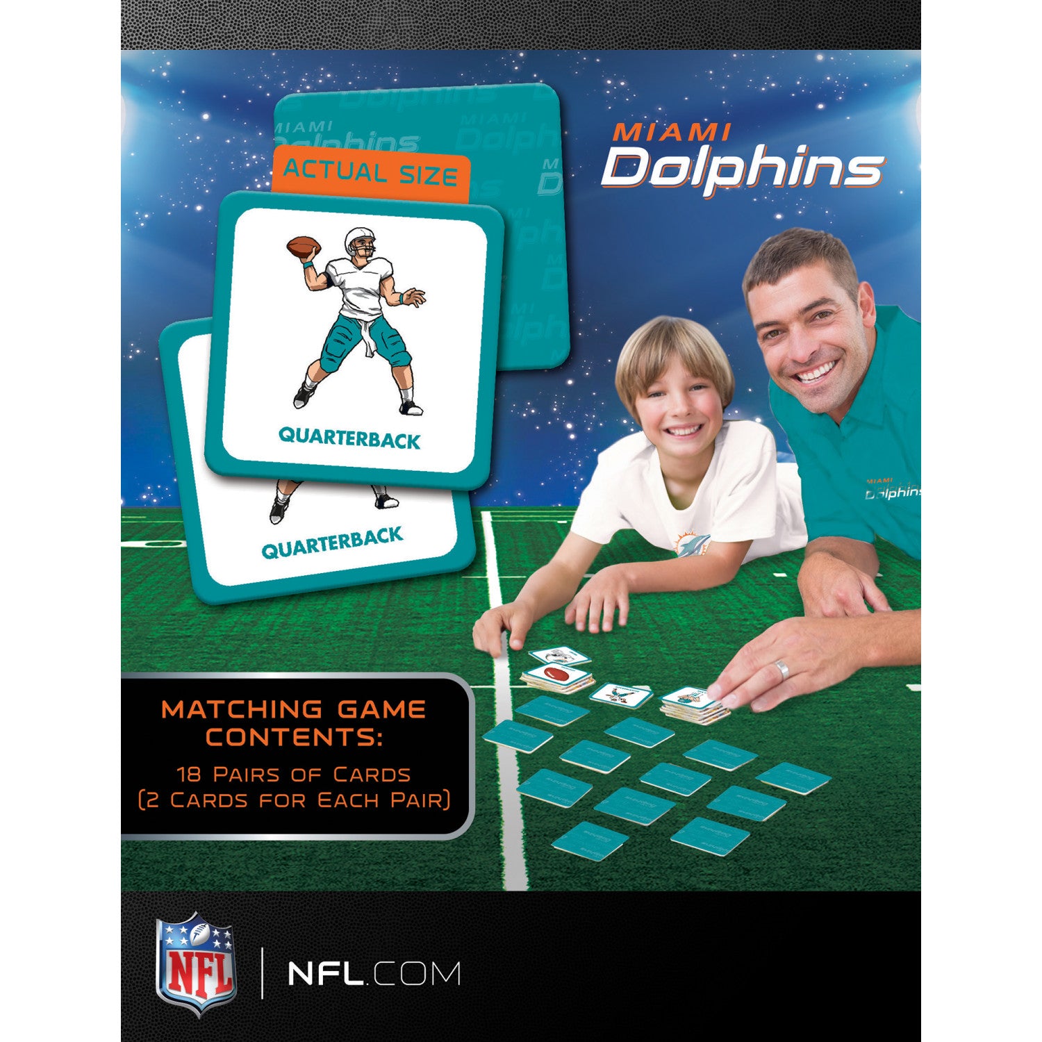 Miami Dolphins Matching Game