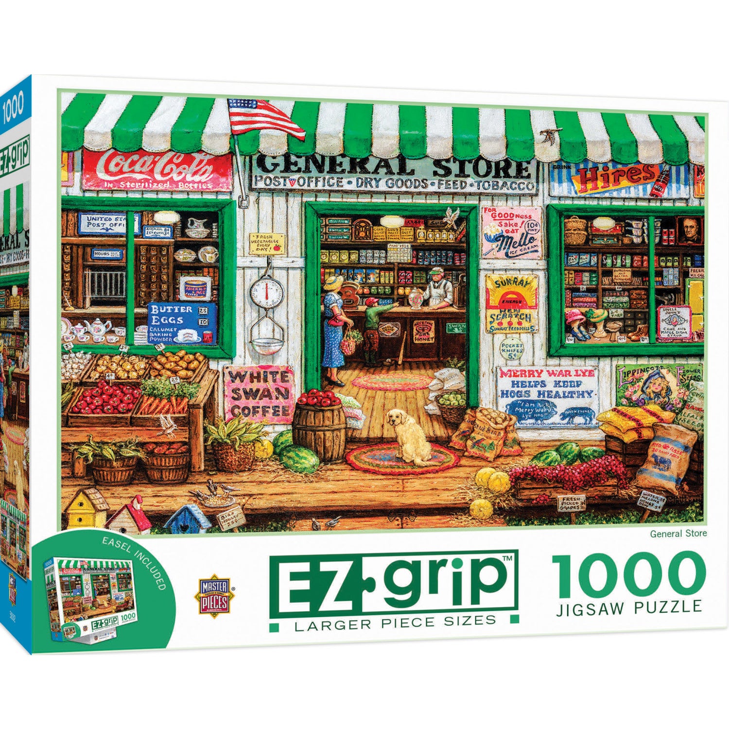 EZ Grip - General Store 1000 Piece Jigsaw Puzzle