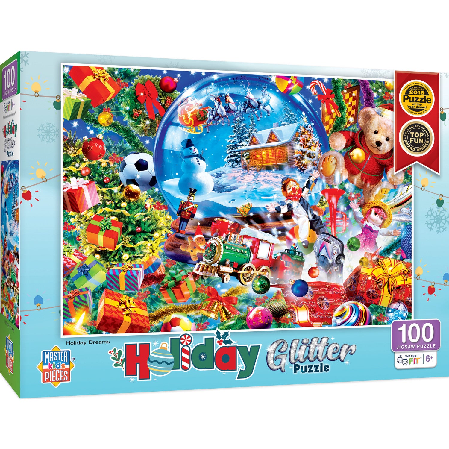 Holiday Glitter - Holiday Dreams 100 Piece Jigsaw Puzzle