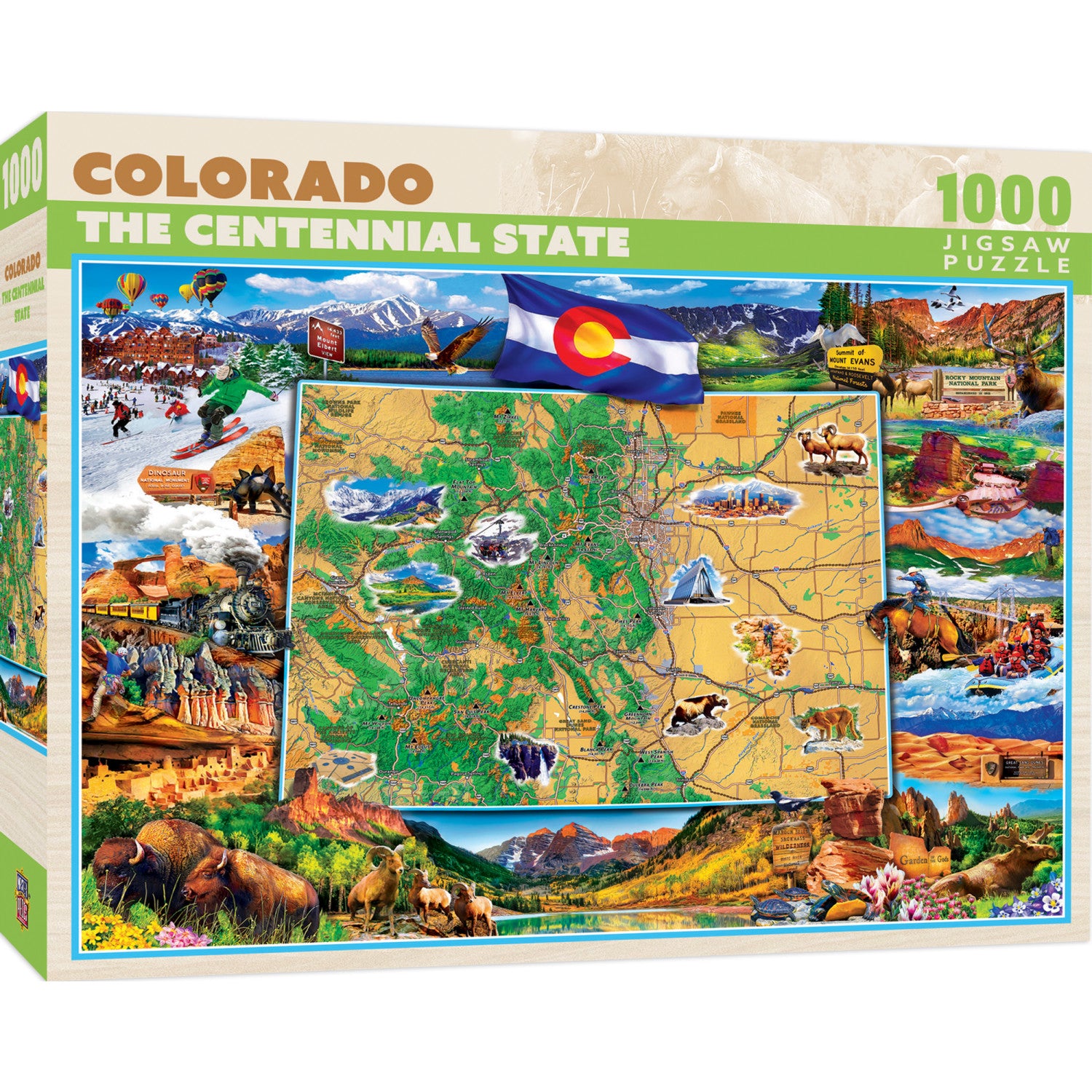 Colorado - The Centennial State 1000 Piece Jigsaw Puzzle
