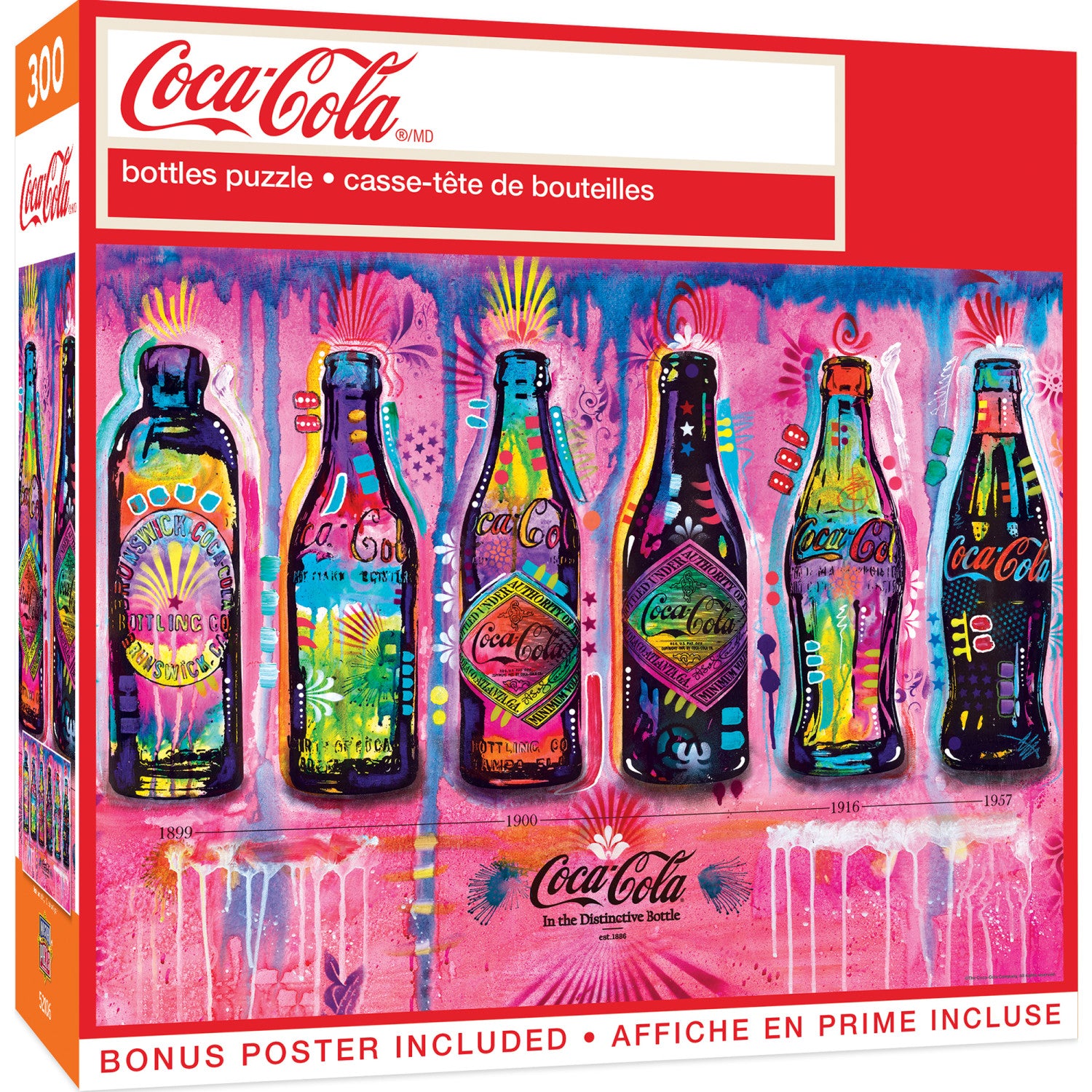 Coca-Cola - Bottles 300 Piece EZ Grip Jigsaw Puzzle