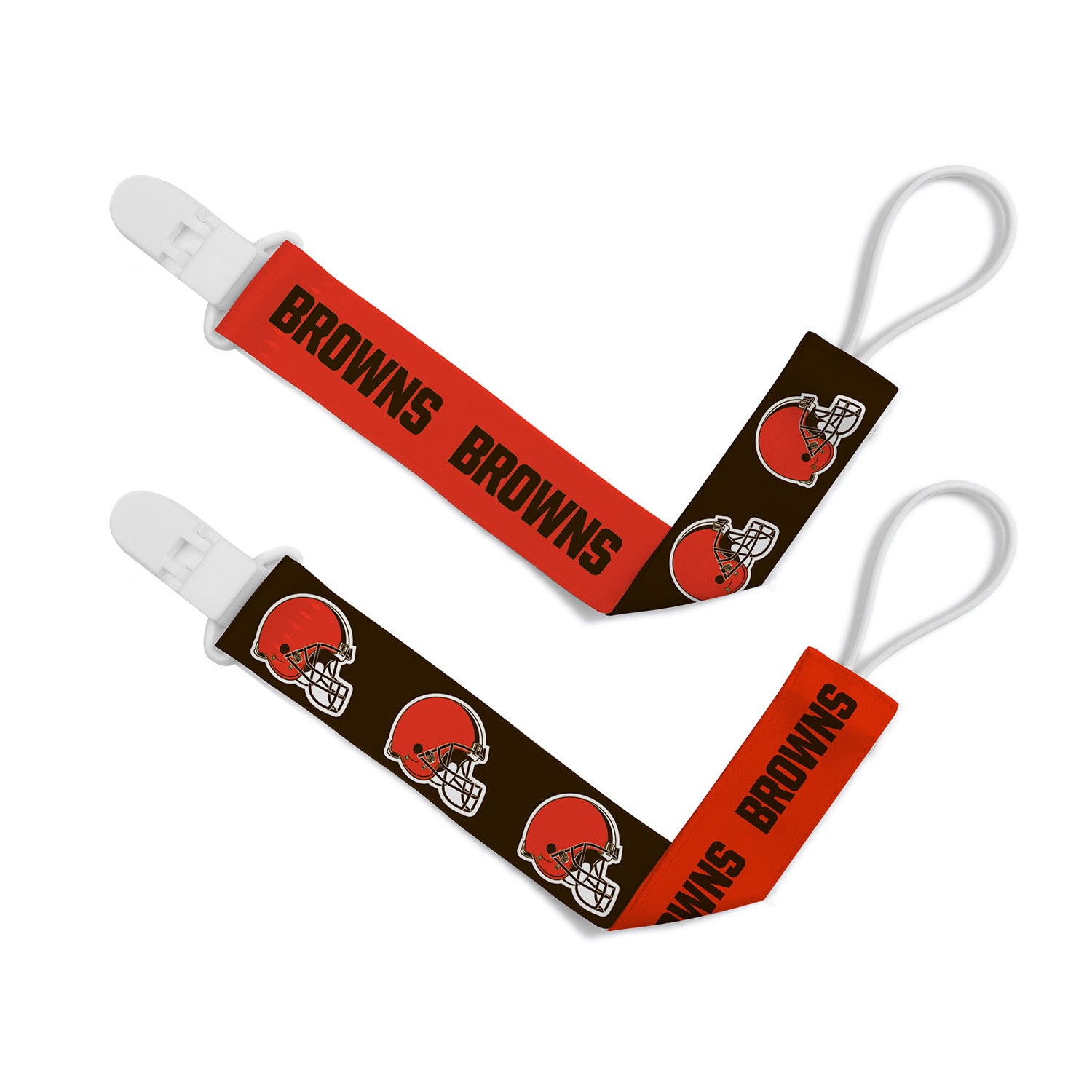 Cleveland Browns - Pacifier Clip 2-Pack