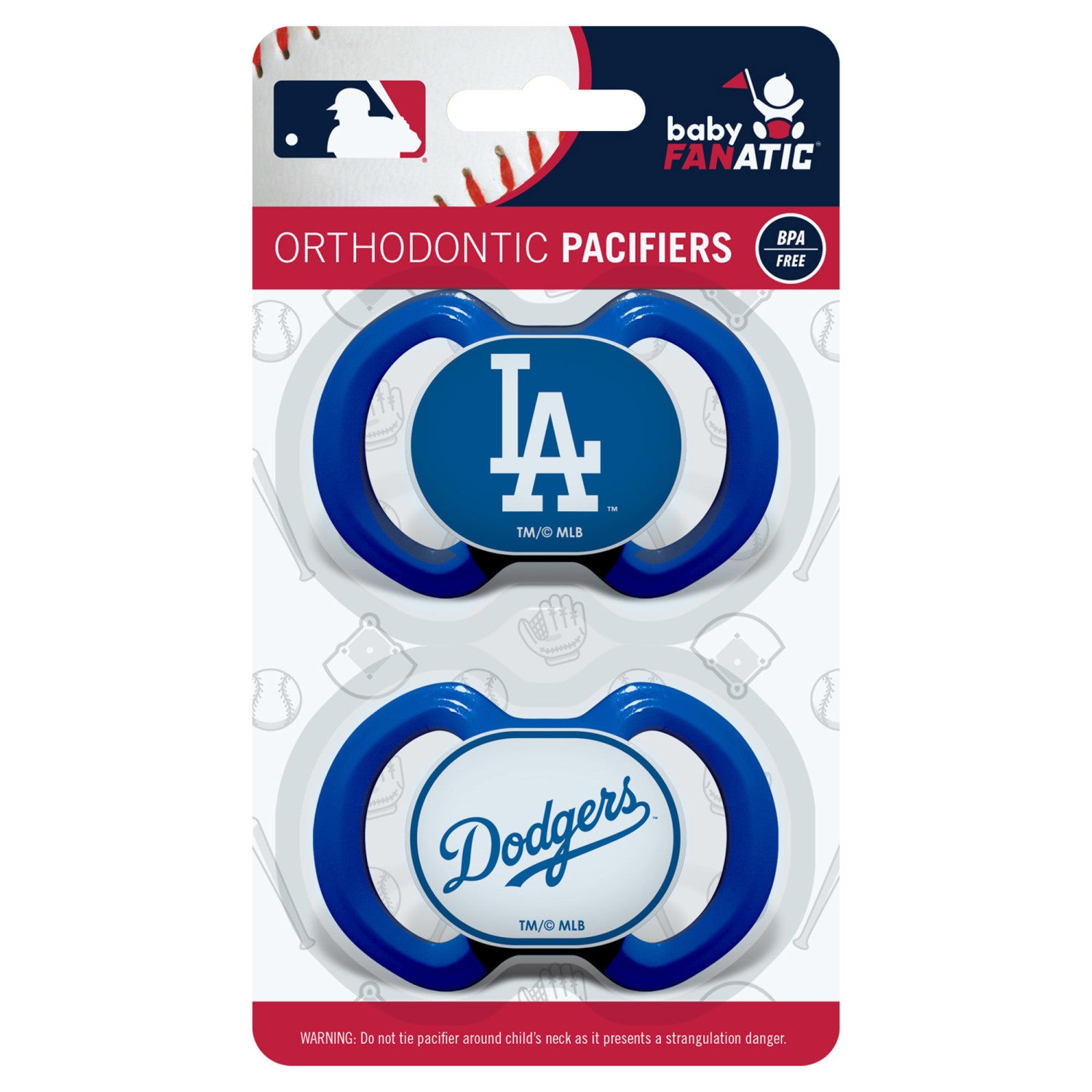 Los Angeles Dodgers MLB Pacifier 2-Pack