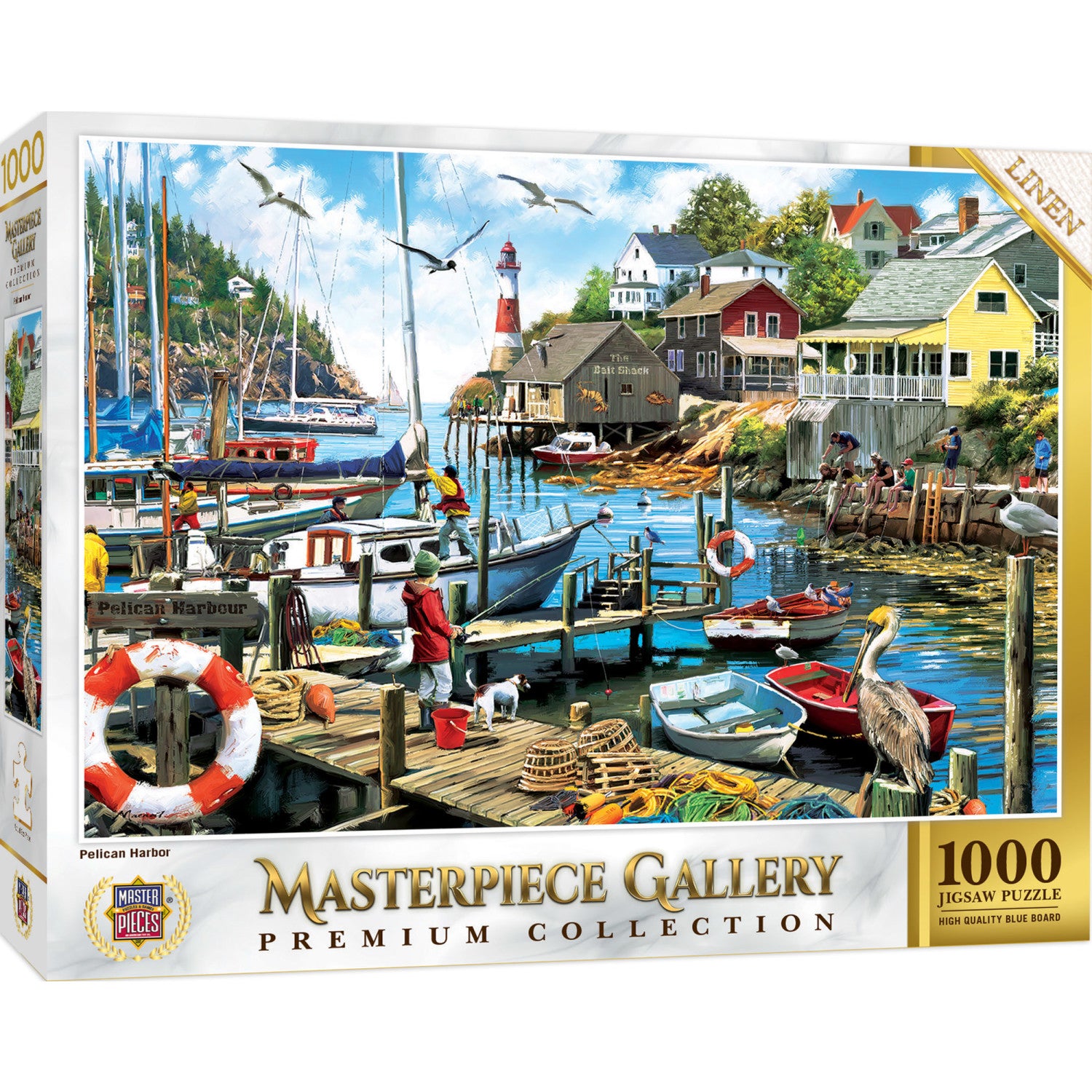 Masterpiece Gallery - Pelican Harbor 1000 Piece Jigsaw Puzzle