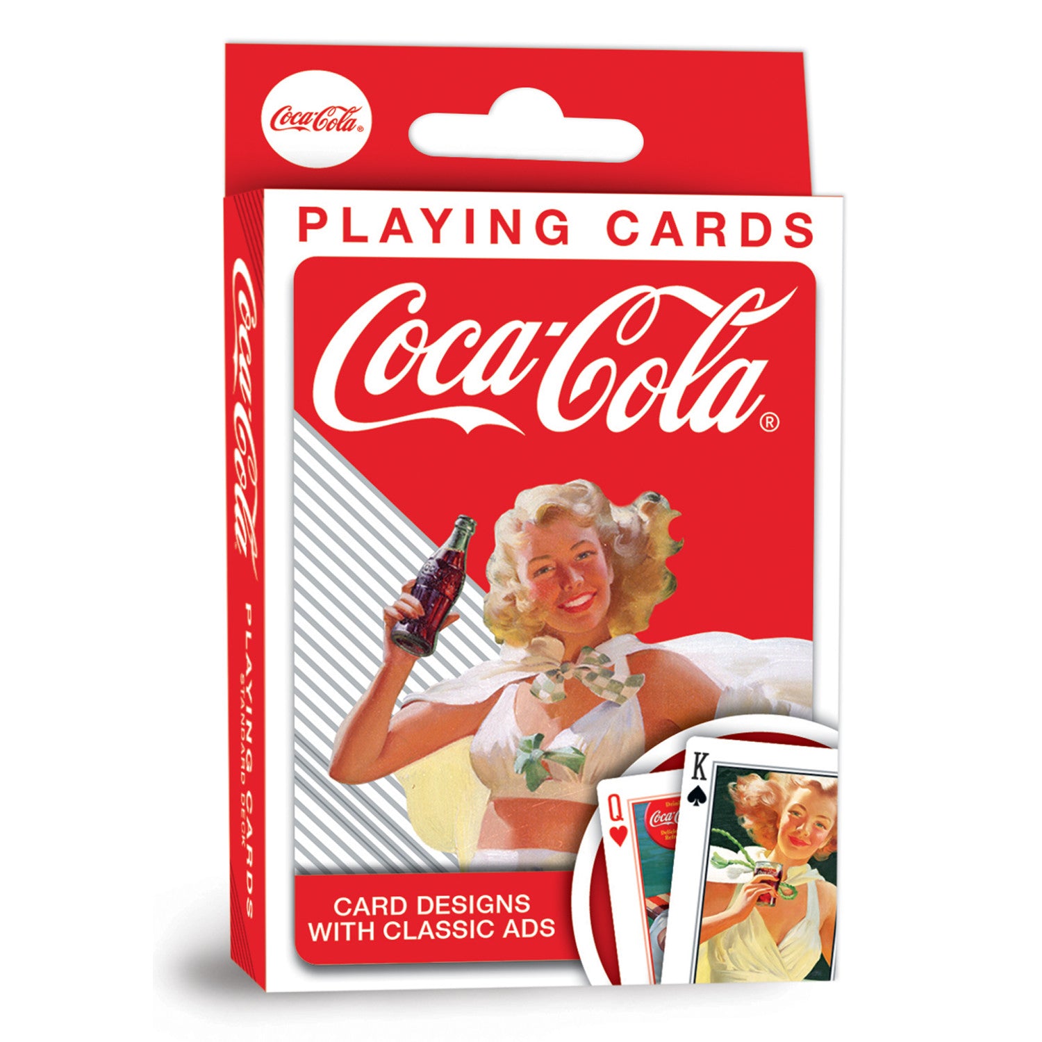 Coca-Cola Classic Ads Playing Cards - 54 Card Deck