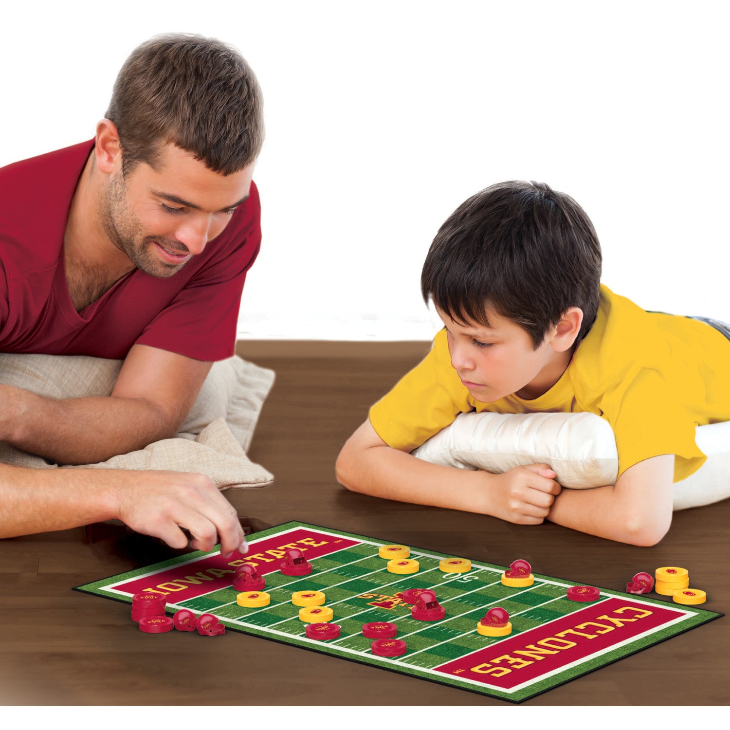Iowa State Cyclones Checkers Board Game