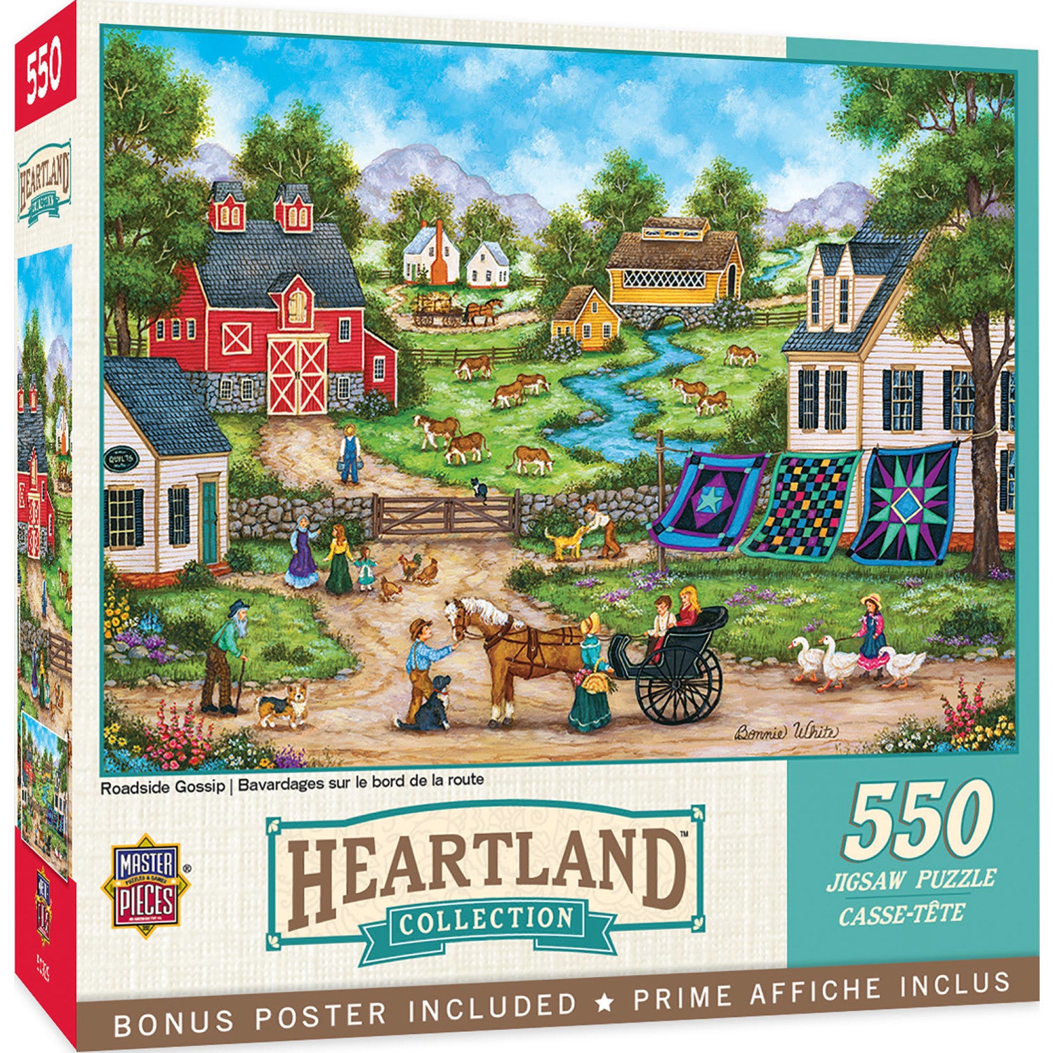 Heartland - Roadside Gossip 550 Piece Jigsaw Puzzle