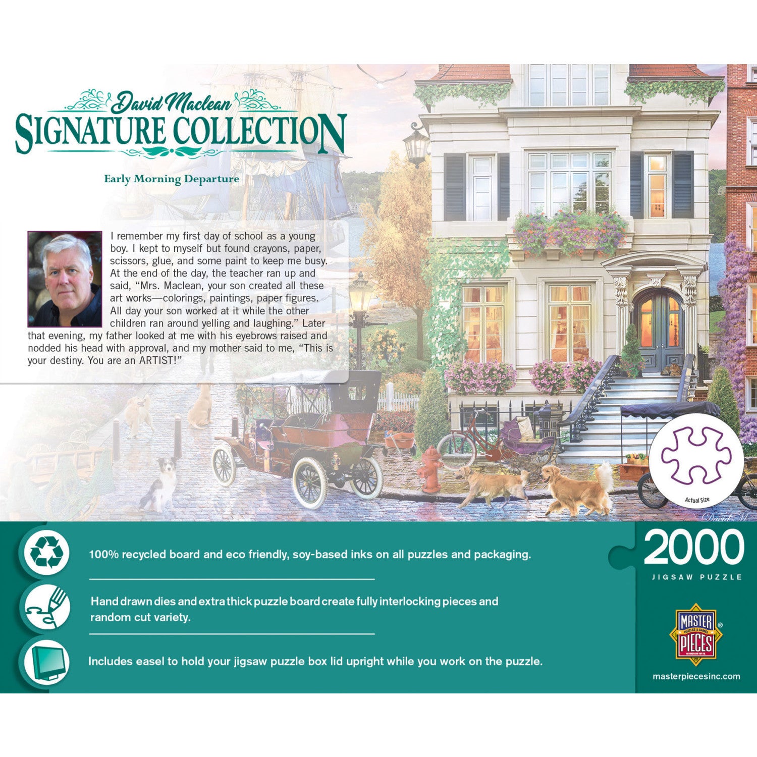 Signature Collection - Early Morning Departure 2000 Piece Jigsaw Puzzle