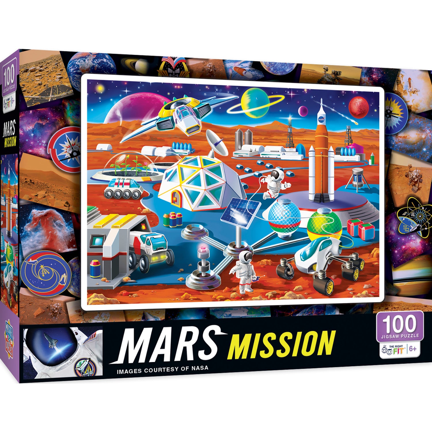 NASA - Mars Mission 100 Piece Jigsaw Puzzle