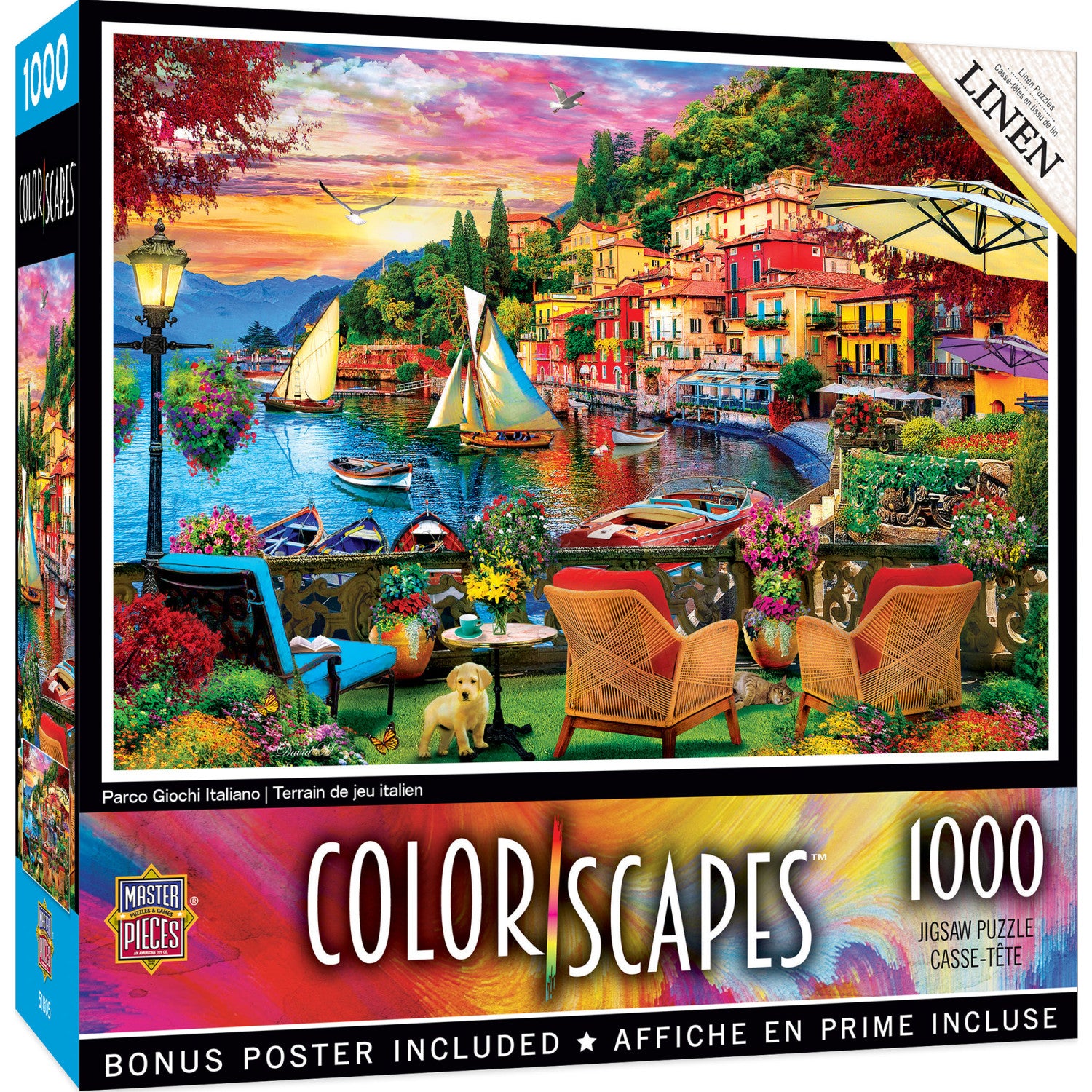 Colorscapes - Parco Giochi Italiano 1000 Piece Jigsaw Puzzle