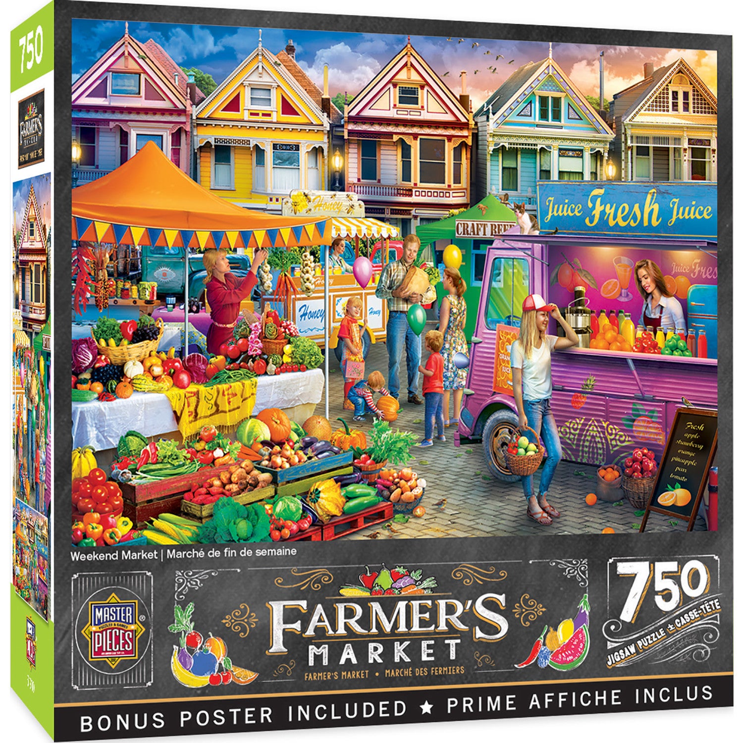 Farmer's Market - Weekend Market 750 Piece Jigsaw Puzzle